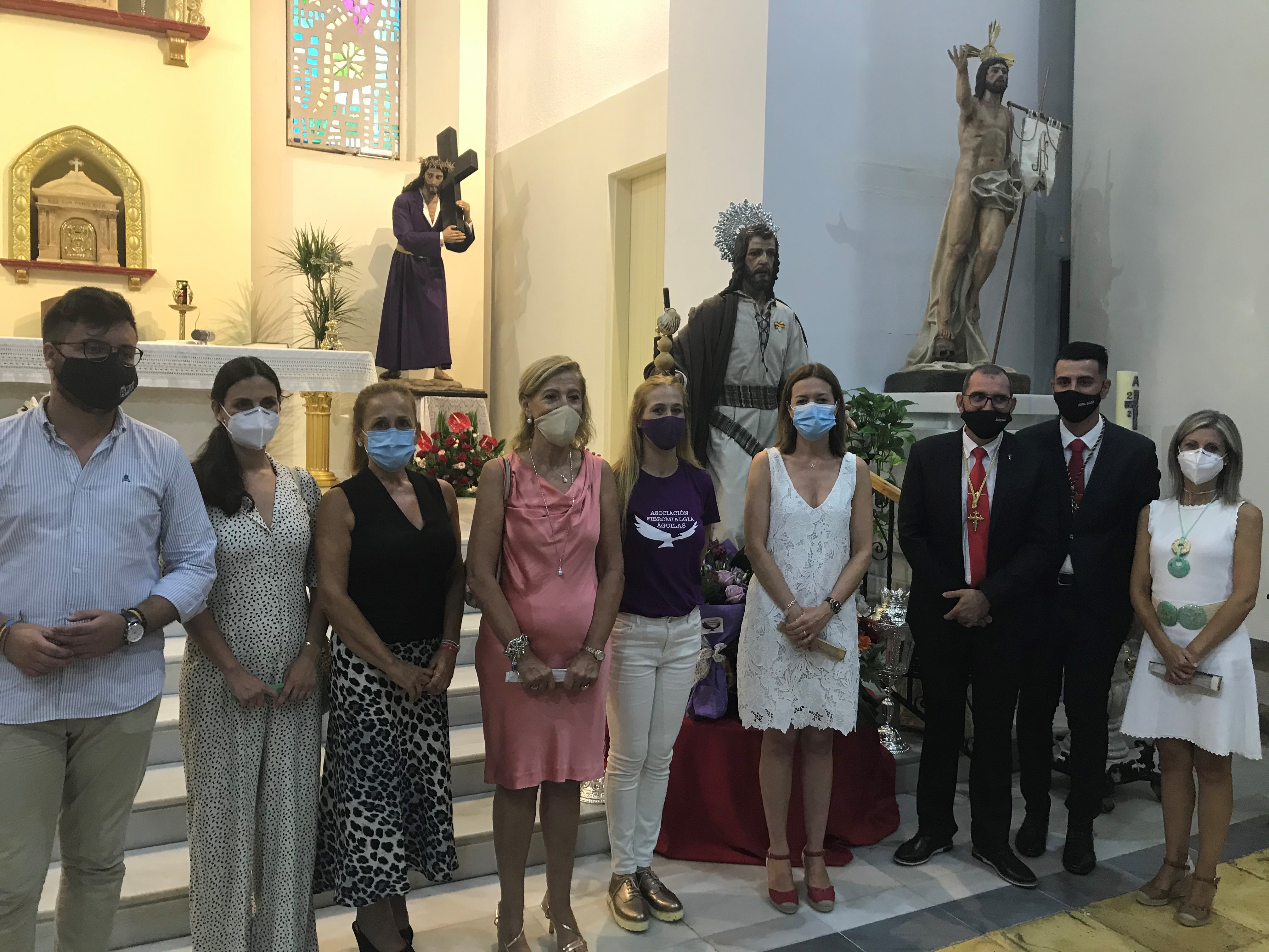 La Cofradía del Apóstol Santiago conmemora el décimo aniversario de su imagen titular