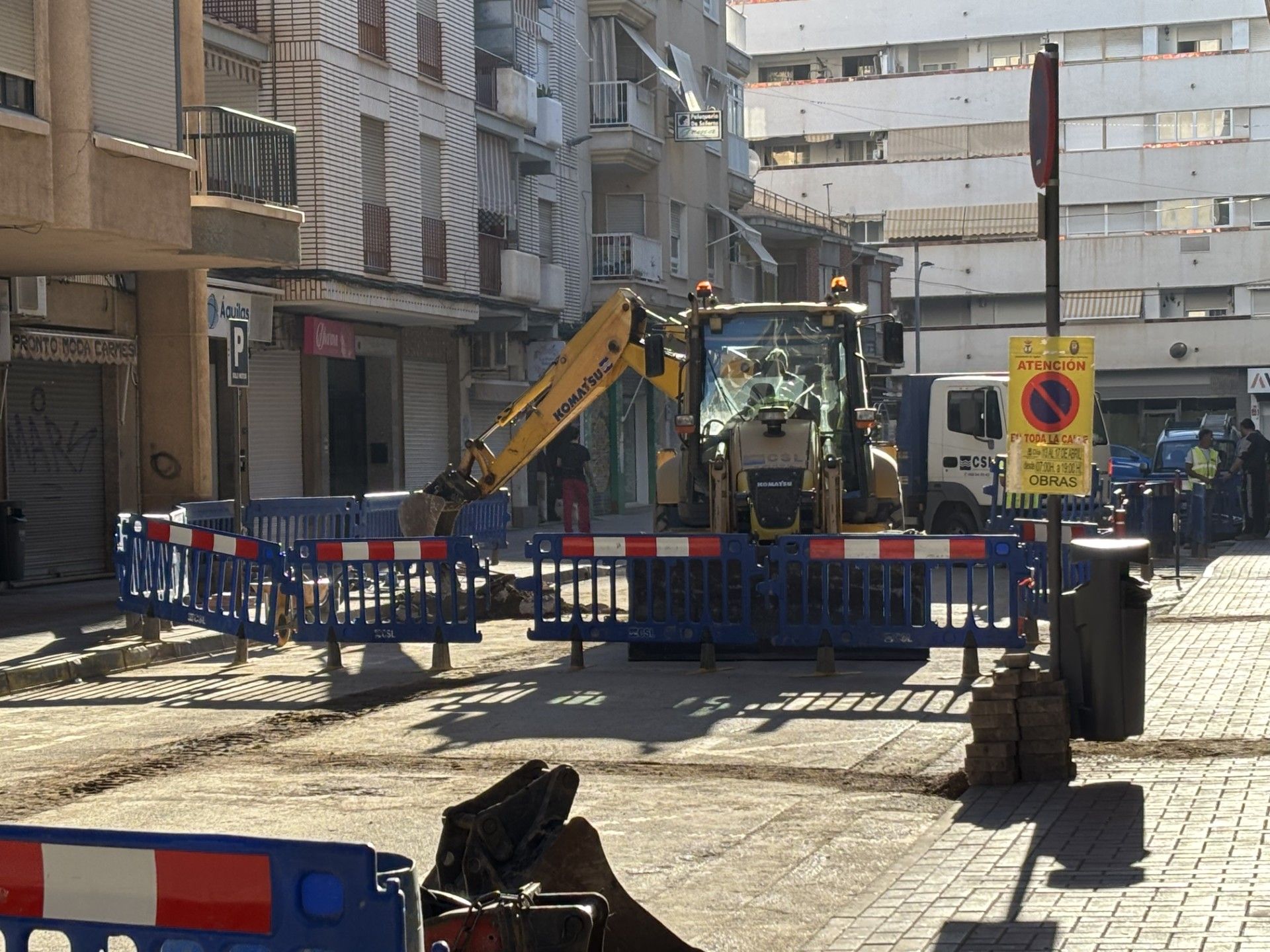 El Ayuntamiento de Águilas impulsa con una inversión destacada la mejora integral de la calle Marín Menú