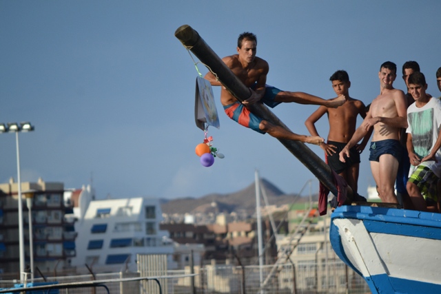 David García, trece años liderando la cucaña