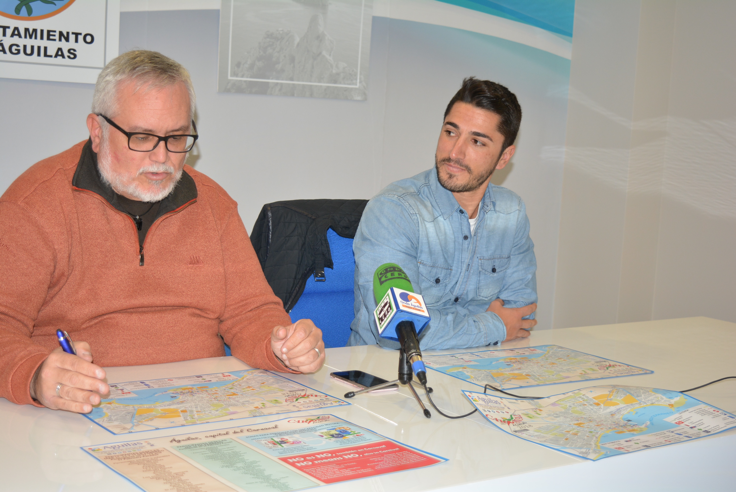 El Ayuntamiento edita un plano bilingüe específico de Carnaval del municipio de Águilas