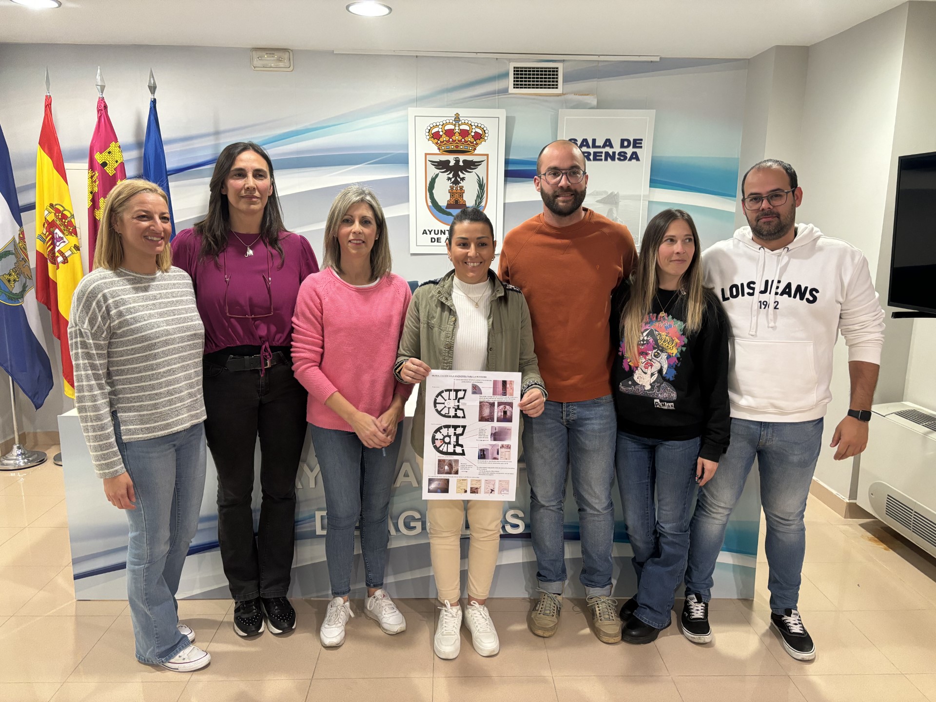 La unión cultural entre el Castillo y las Mussonas, eje central de la muselización de una de sus mazmorras