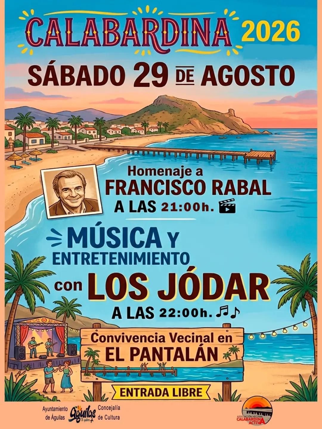 La Concejalía de Cultura organiza en Calabardina un homenaje a Francisco Rabal