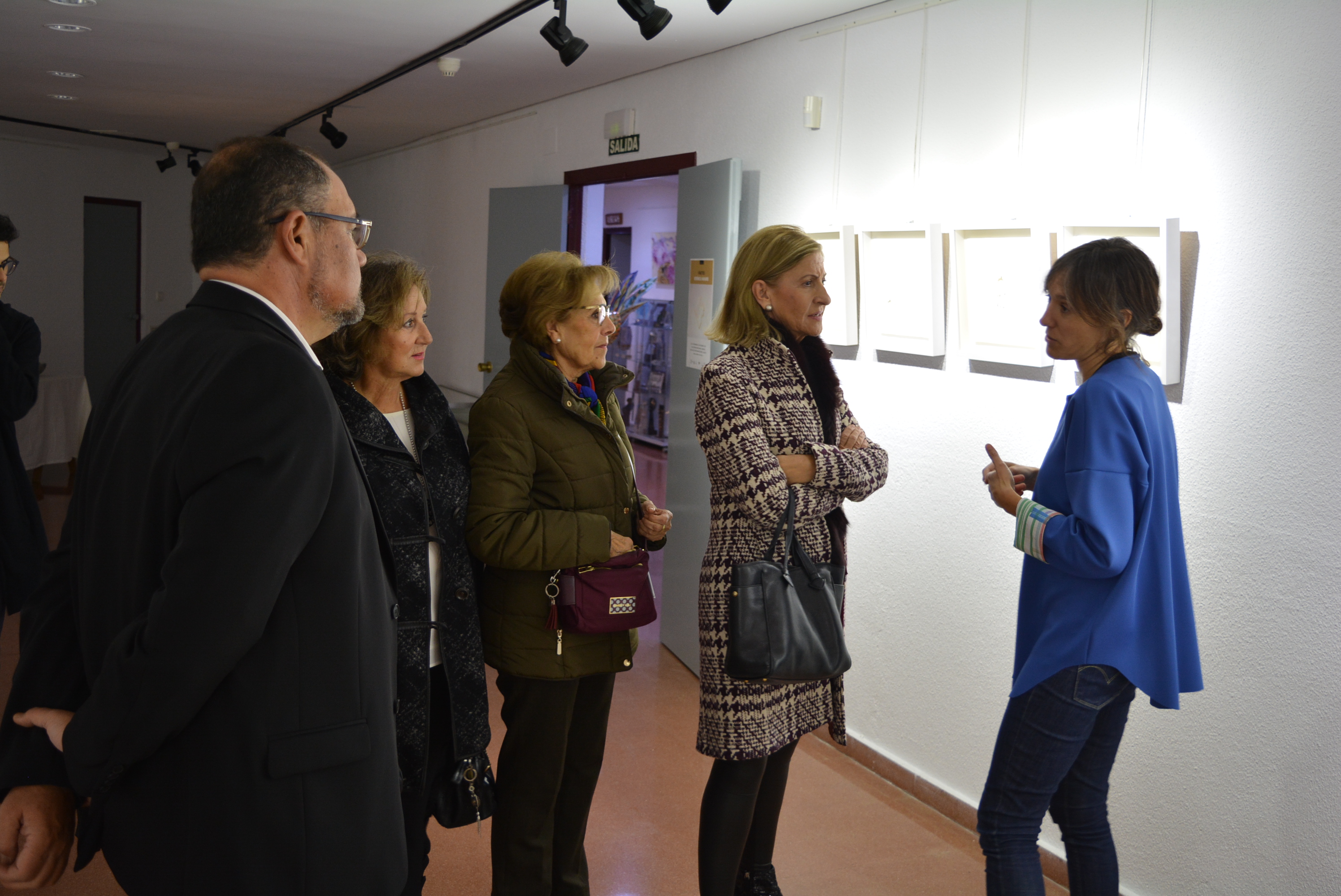 La Casa de Cultura acoge la exposición Fractus de la lumbrerense Verónica Navarro