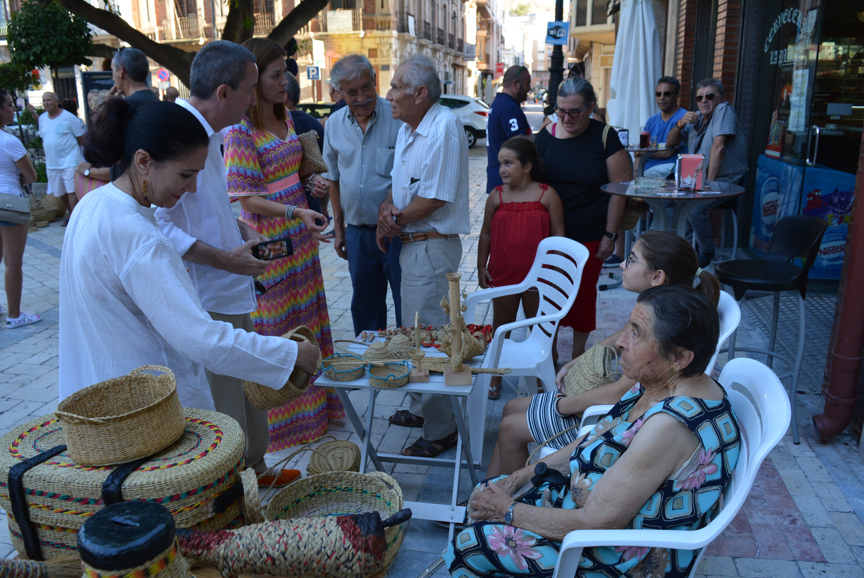 Águilas celebra el día del esparto con un homenaje a sus artesanos