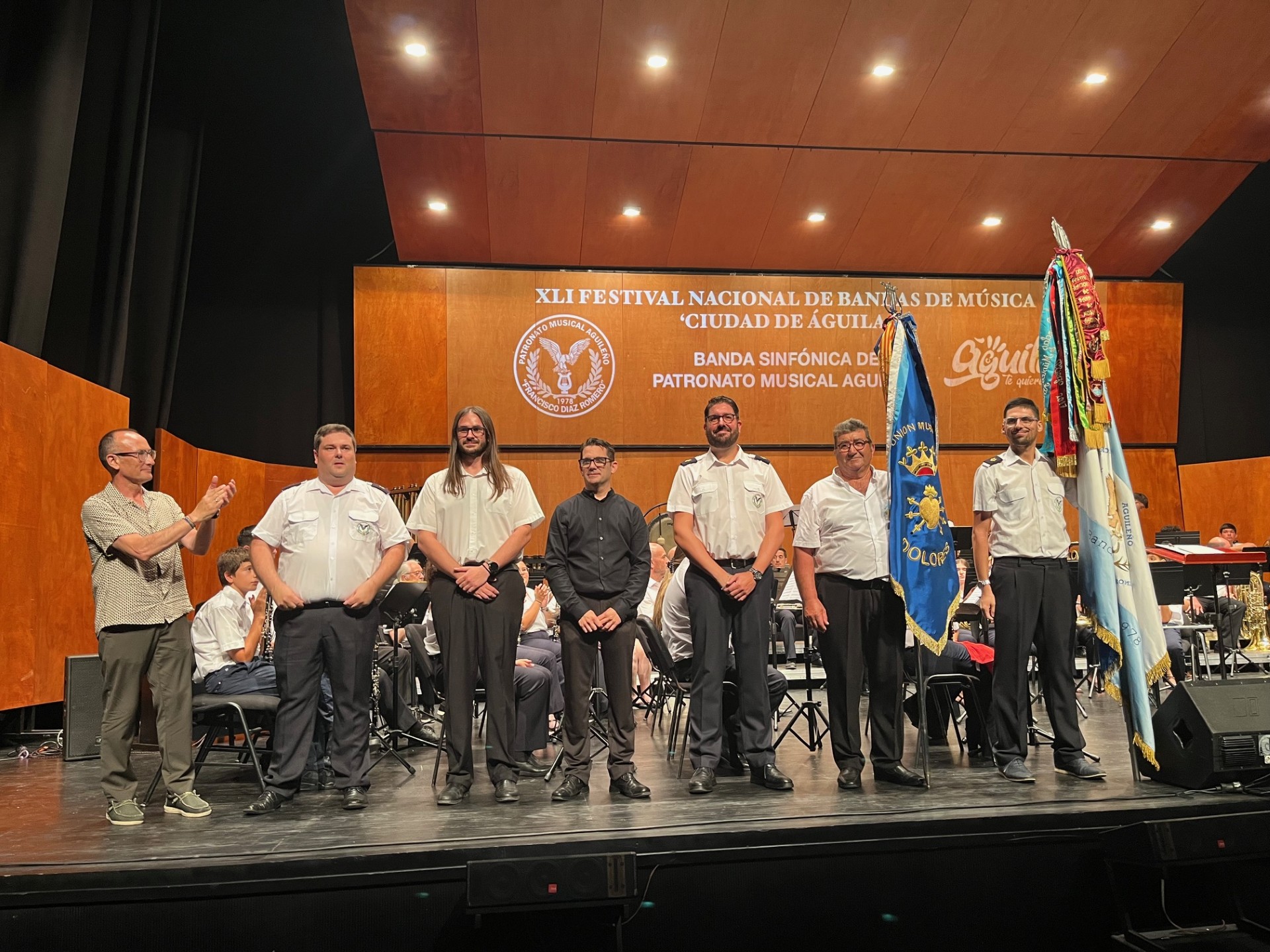 El Auditorio se pone en pie en el XLI Festival Nacional de Bandas de Música Ciudad de Águilas