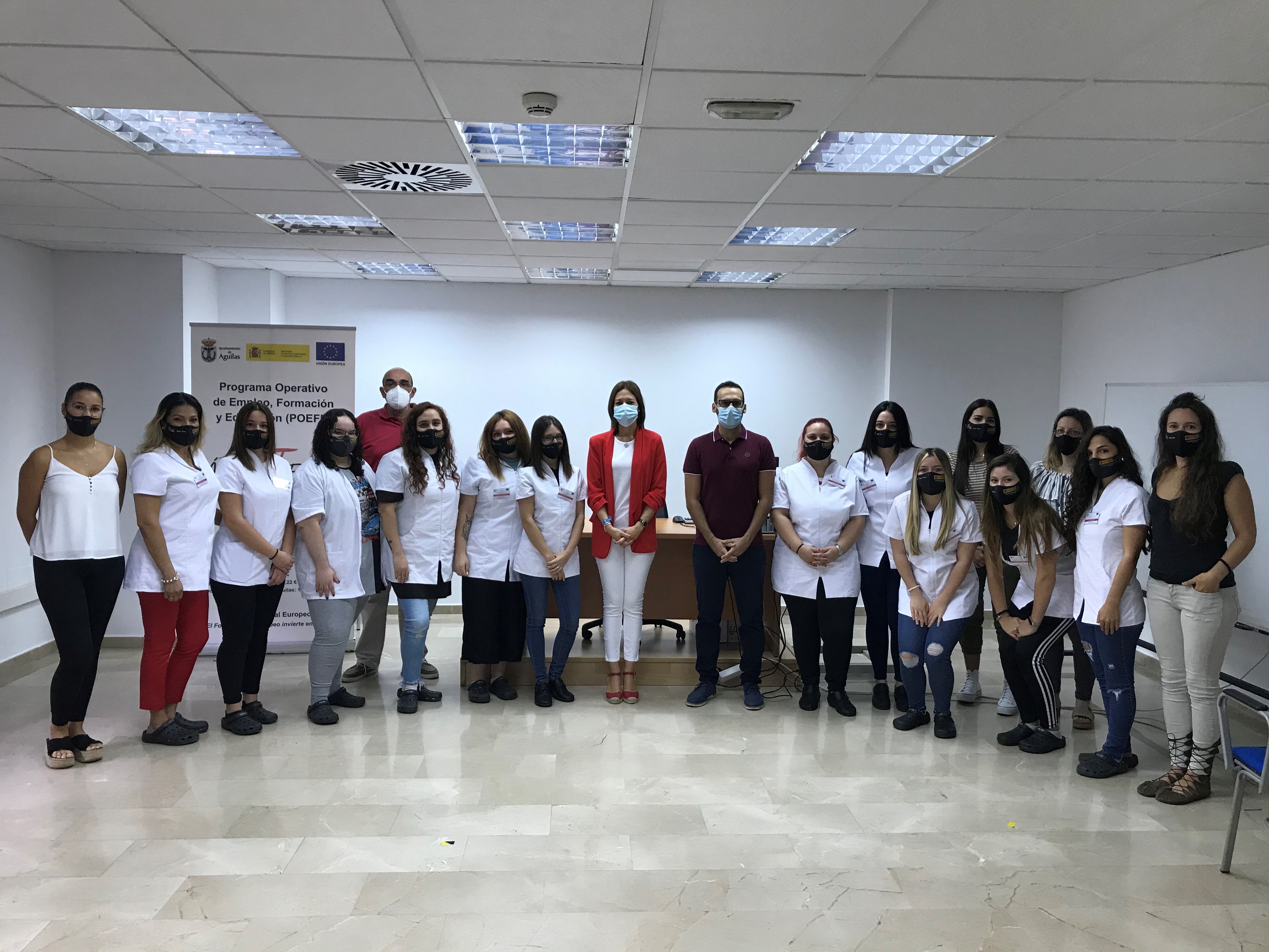 Concluyen dos nuevas ediciones de los Itinerarios de inserción laboral incluidos en el proyecto Águilas T-Forma