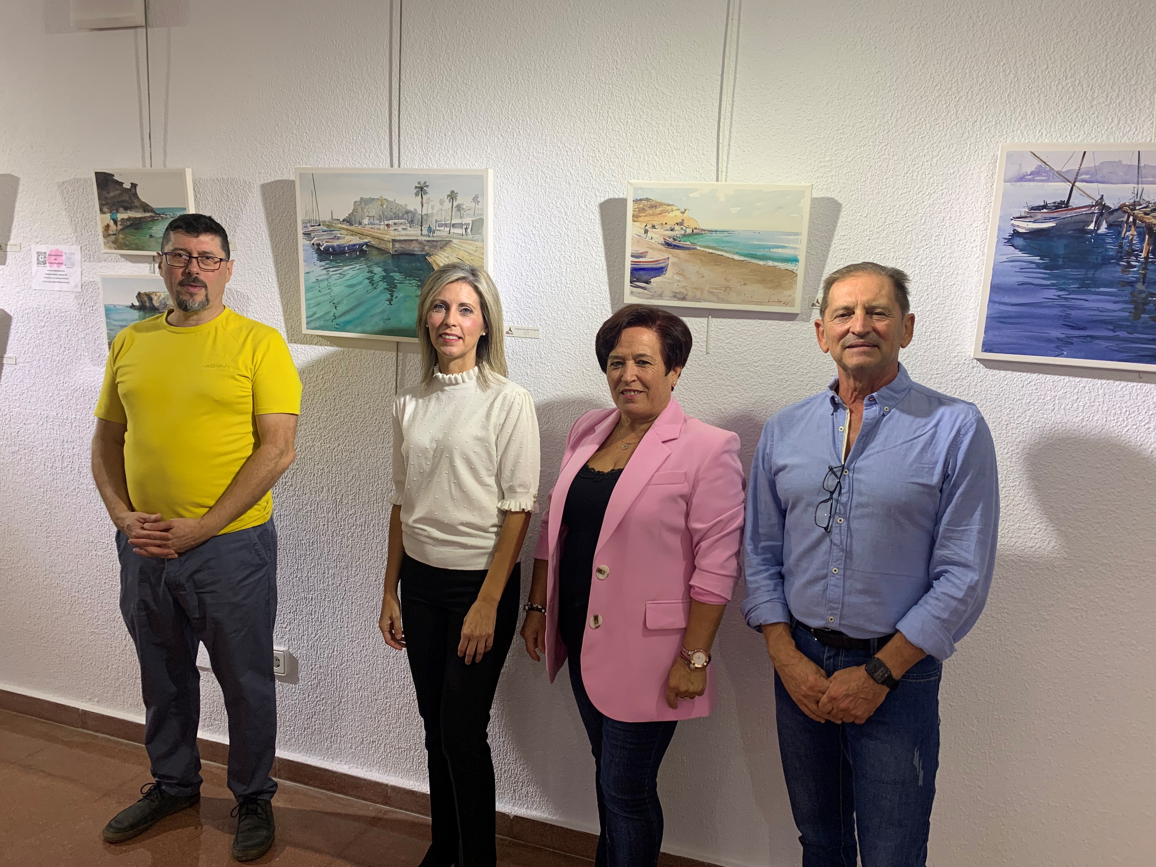 La Casa de la Cultura acoge la exposición Momentos del murciano Juan Gallego