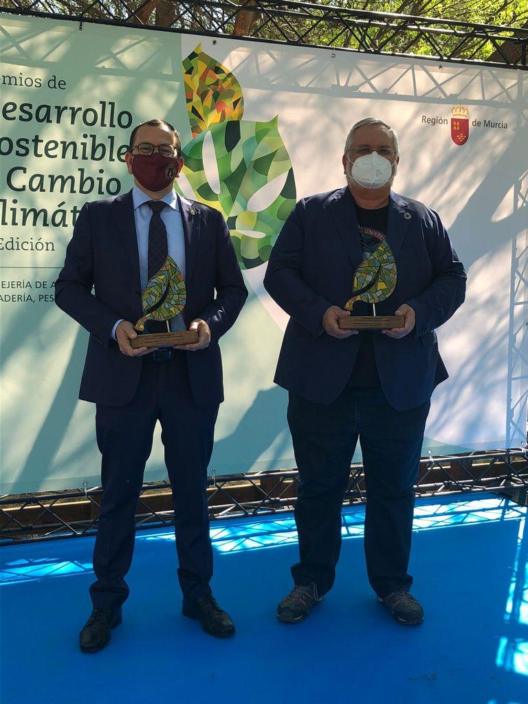 El trabajo del Ayuntamiento de Águilas contra el cambio climático recibe un galardón