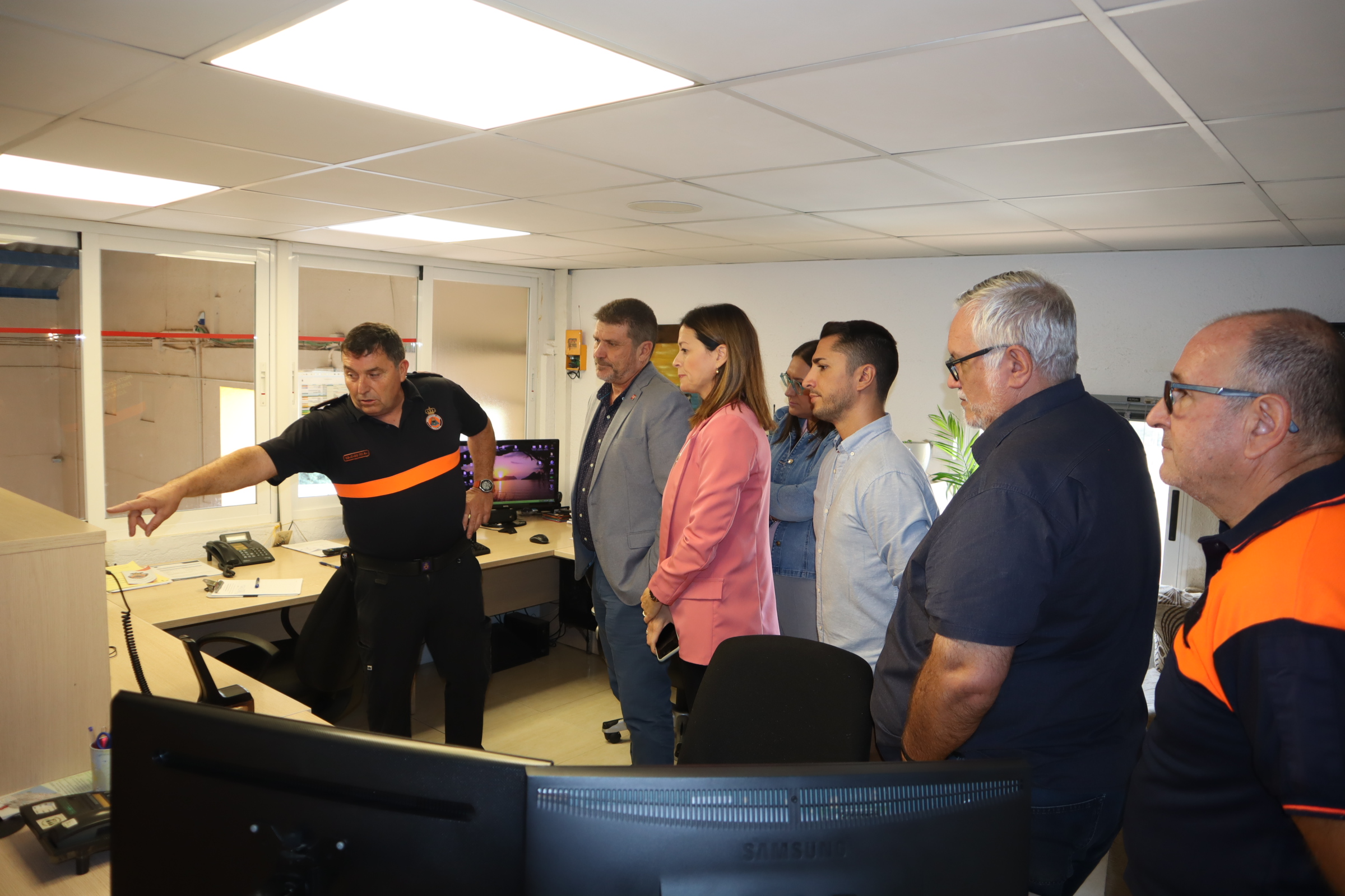 Protección Civil Águilas solicita al director general de Emergencias la puesta en marcha de cursos de formación de voluntariado 