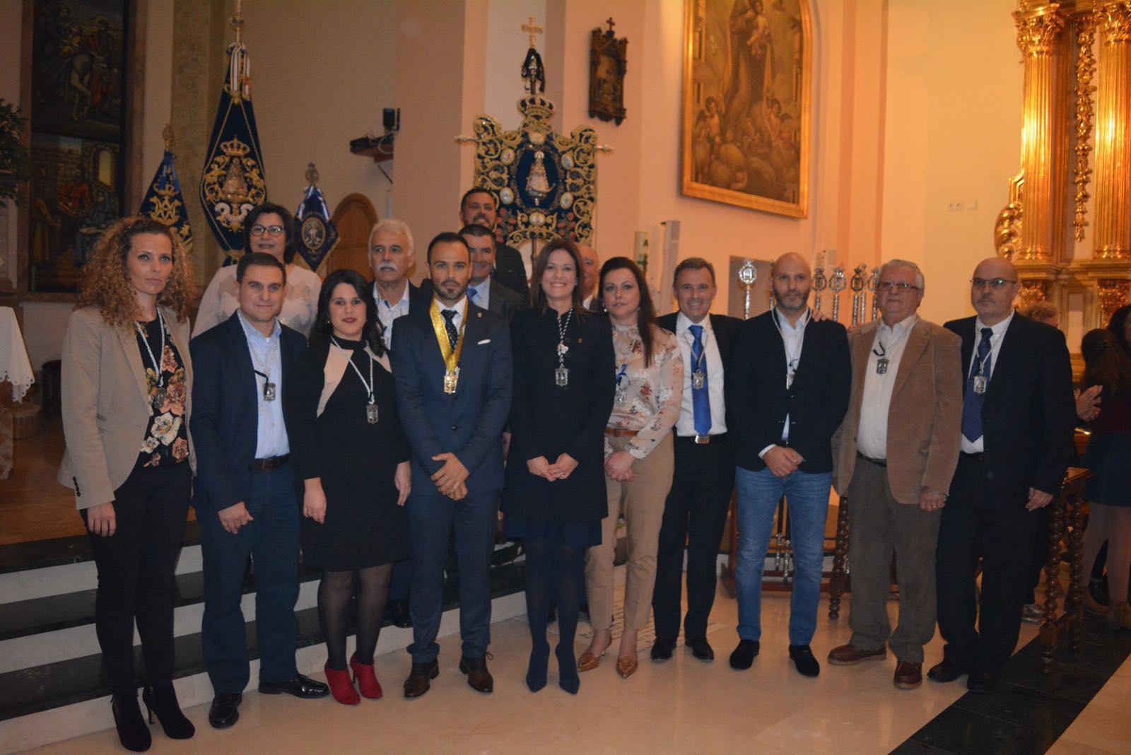 Fernando Gallego jura su cargo como hermano mayor de los Rocieros aguileños