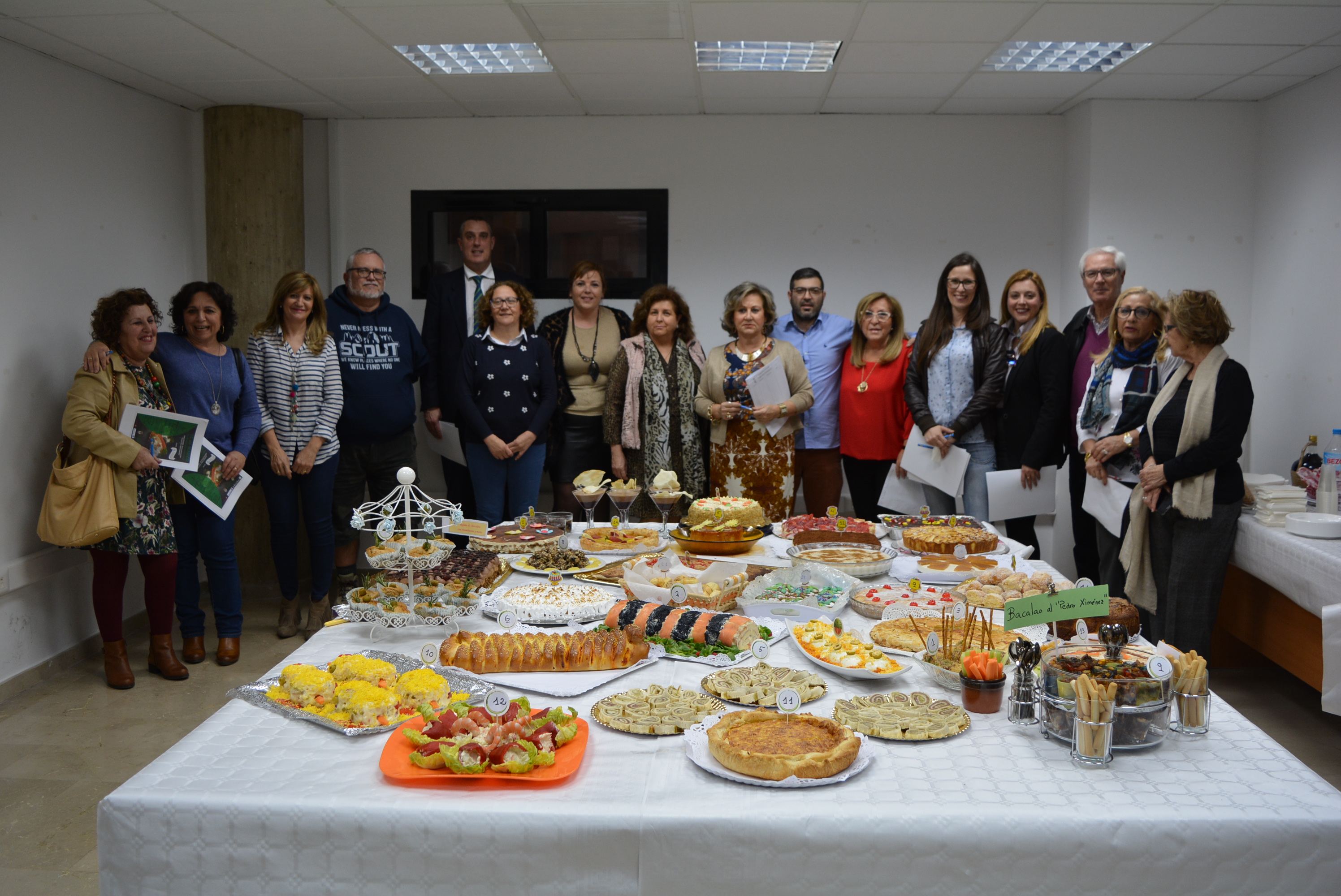 Una treintena de platos participan en el concurso de entrantes fríos y postres