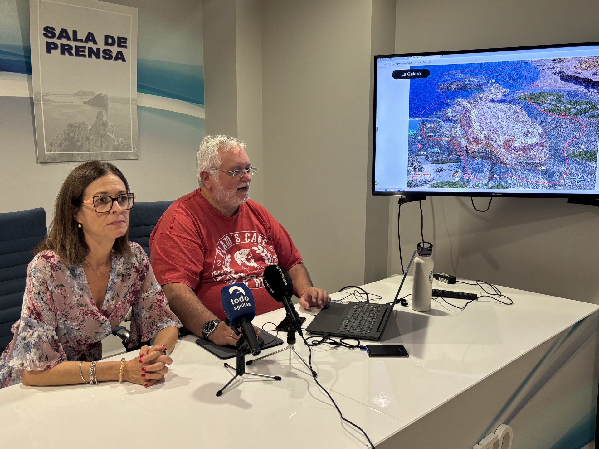 El Ayuntamiento de Águilas diseña una red de 13 senderos marinos para esnórquel