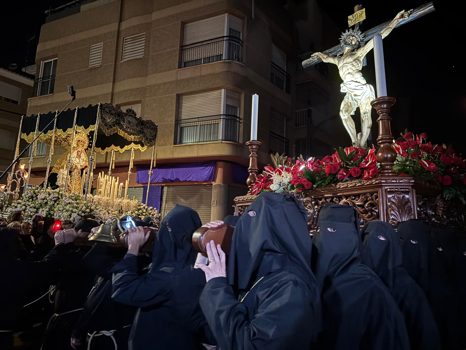 El Paso Morao procesiona por primera vez el Jueves Santo