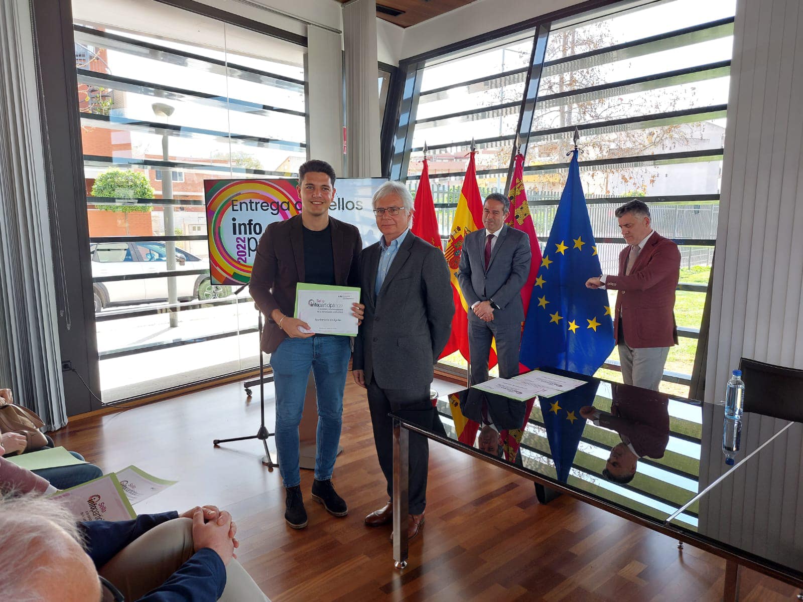 El Ayuntamiento de Águilas vuelve a lograr el 100% de transparencia en el sello Infoparticipa