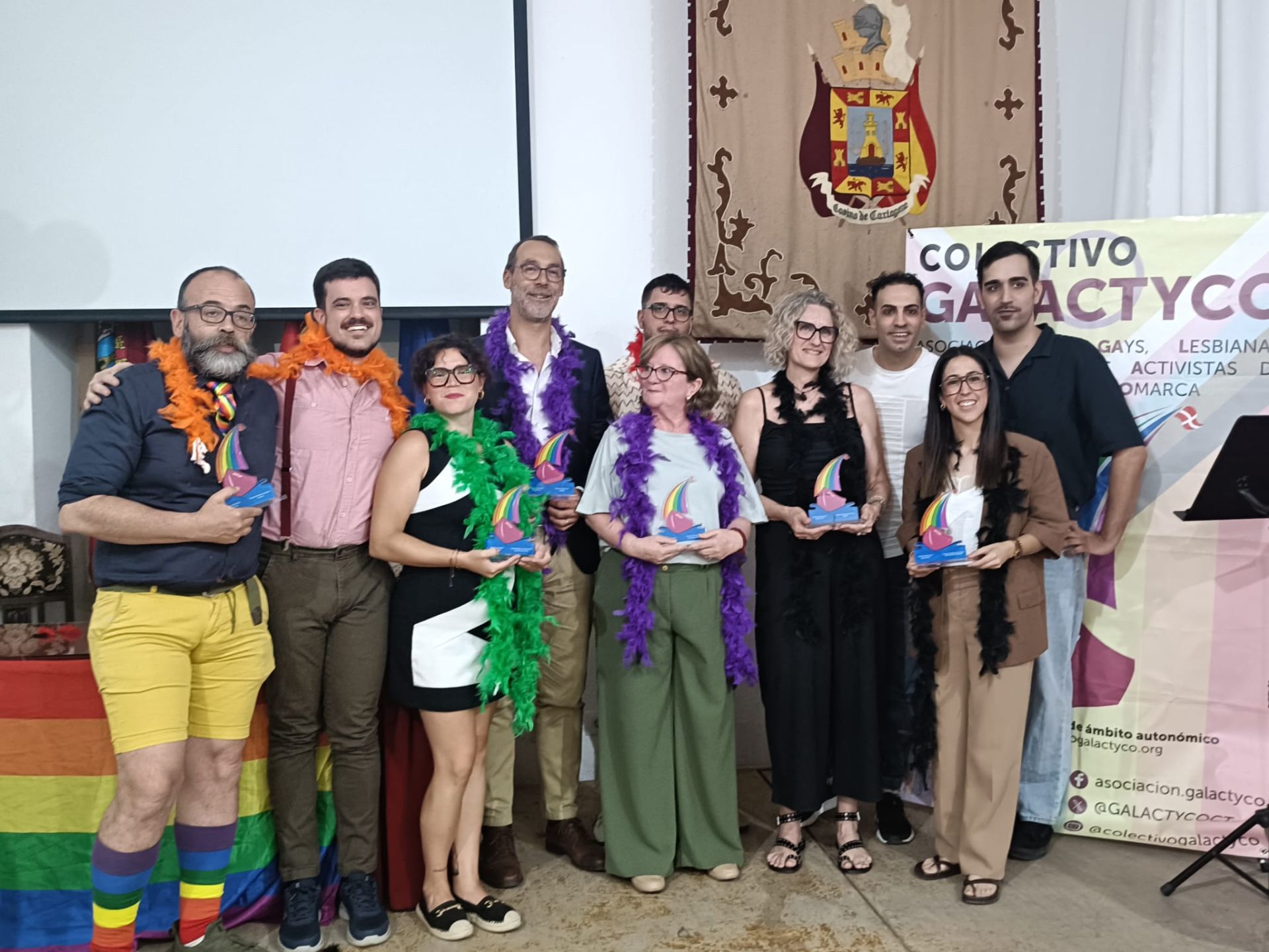 El Ayuntamiento de Águilas, premiado por su compromiso con los derechos LGTBIQ+