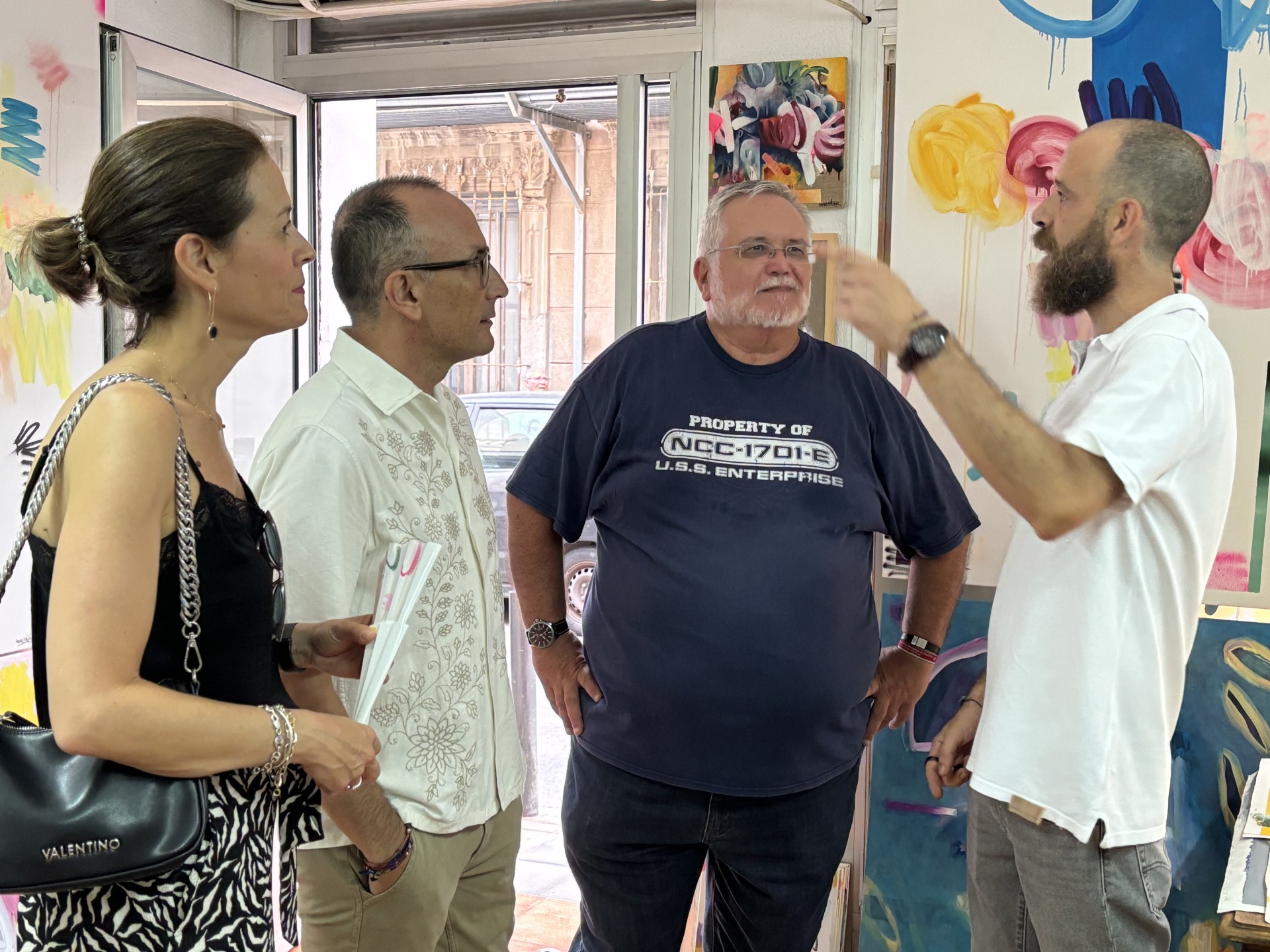 Lorenzo Martínez hace un recorrido por su trayectoria pictórica en “Retrospectiva”