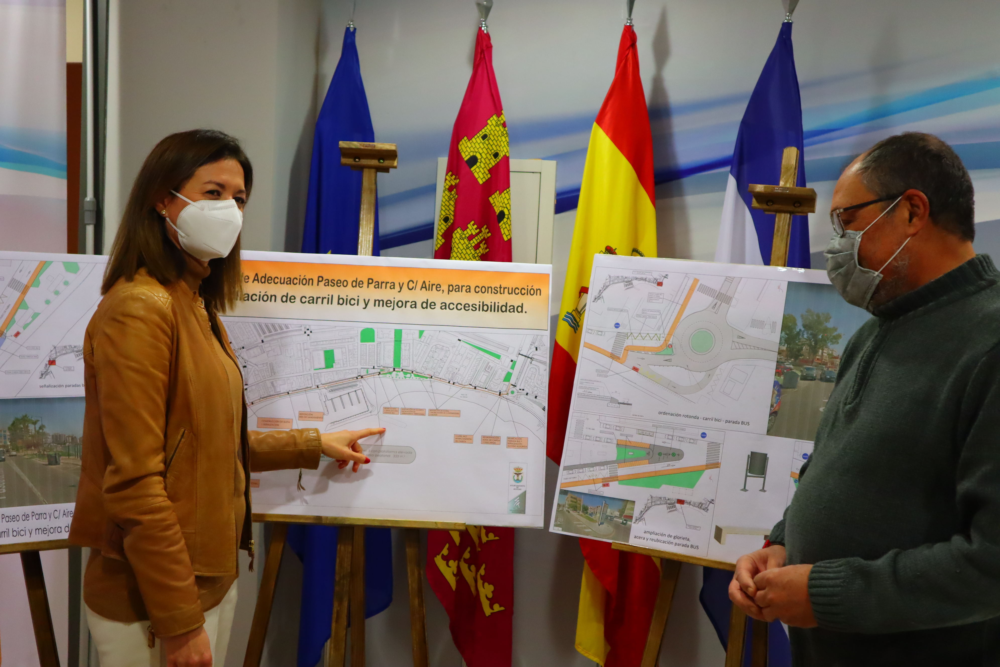 Las obras de remodelación del Paseo Parra buscan mejorar la accesibilidad dando prioridad a peatones y ciclistas