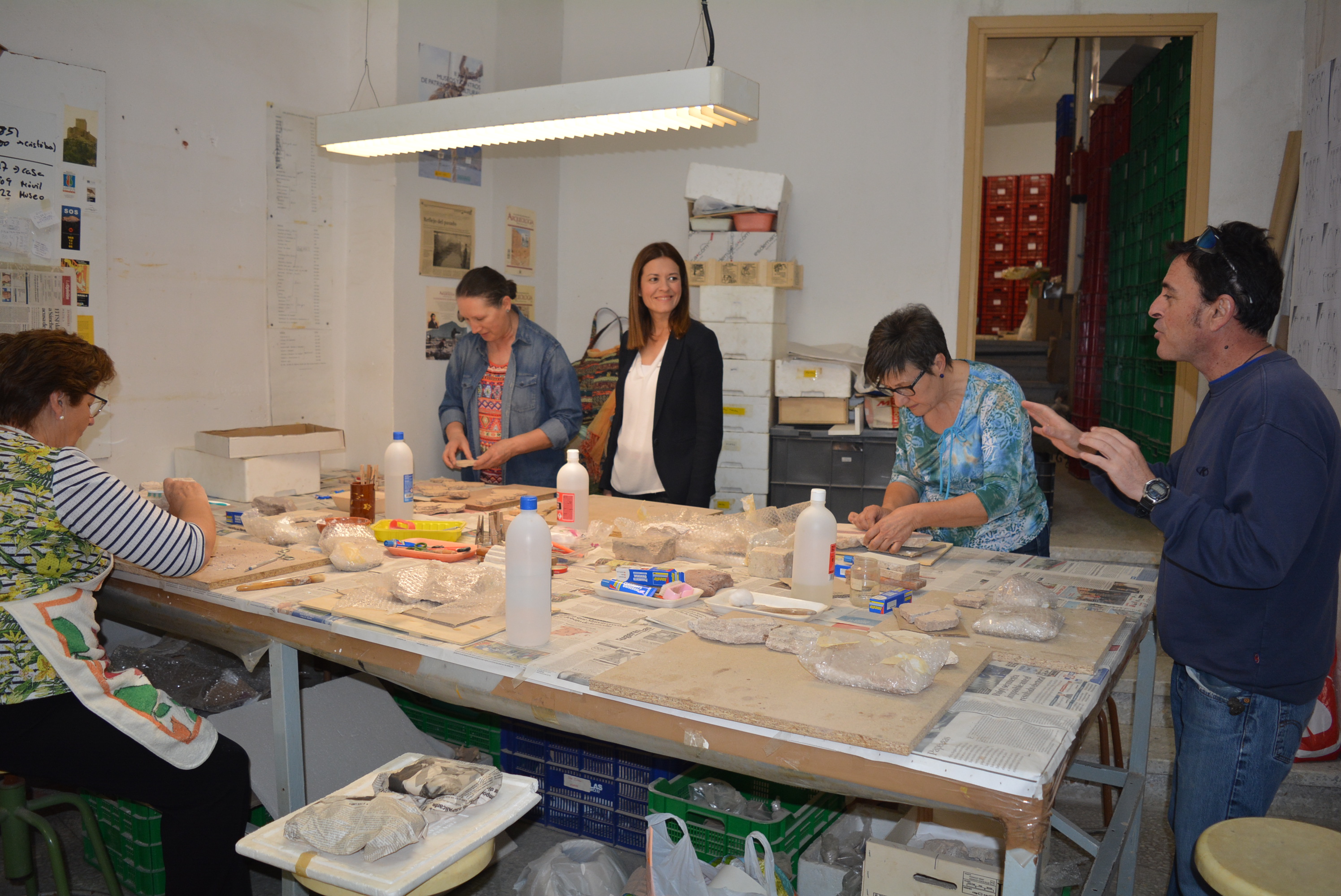 Una veintena de mujeres participan en el Taller de Arqueología de la Concejalía de Igualdad