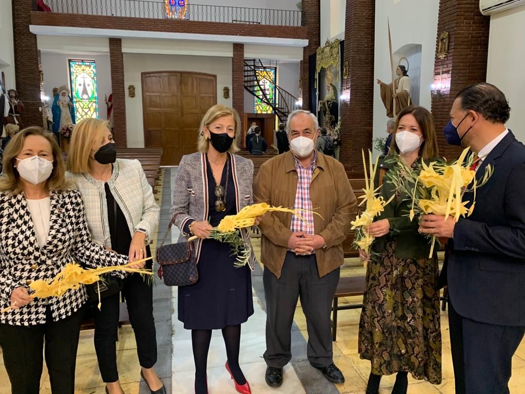 Con la bendición de las palmas el Domingo de Ramos da comienzo una Semana Santa atípica
