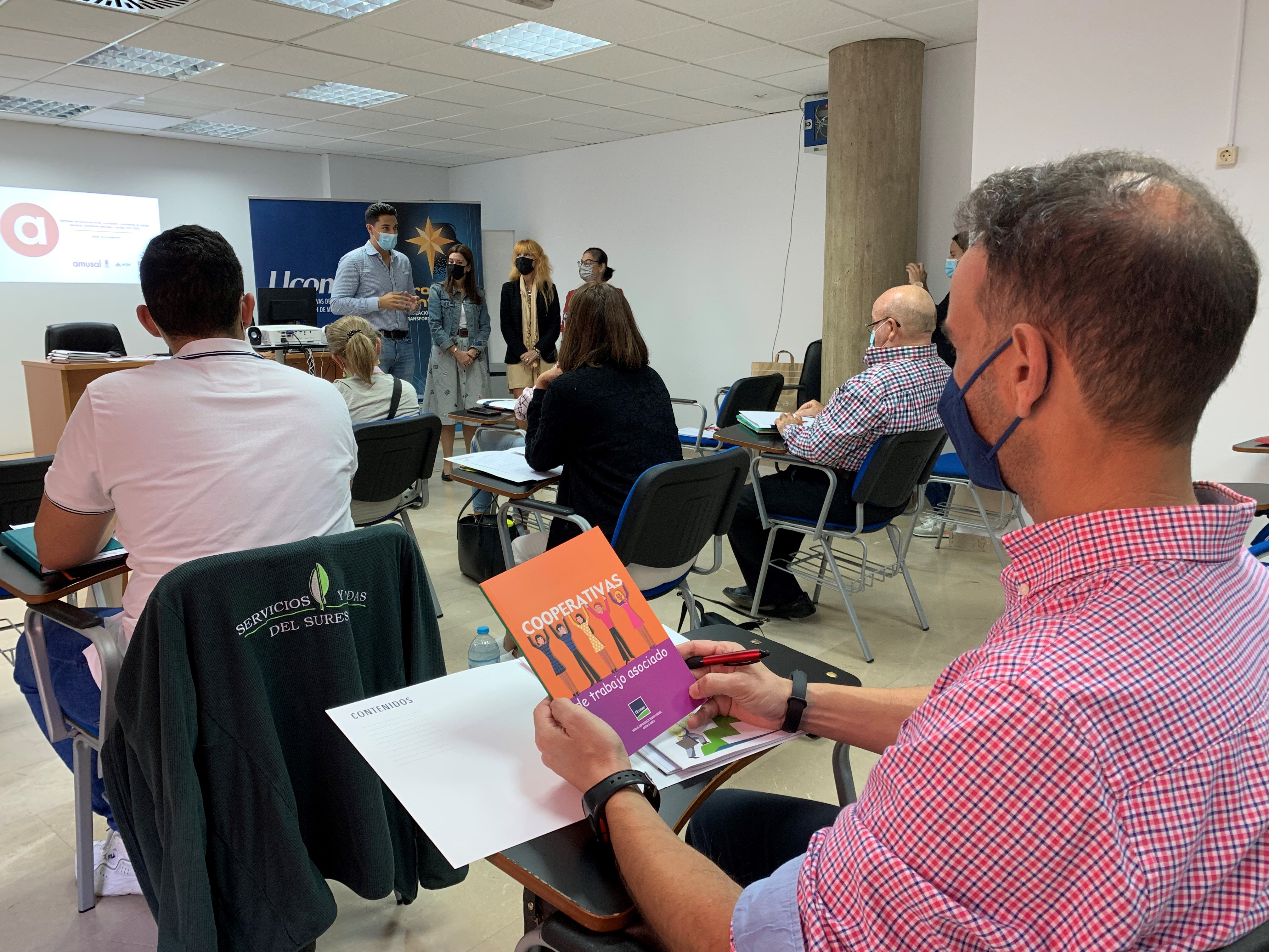 Inauguración del seminario sobre Economía Social, Sociedades Cooperativas de Trabajadores de Trabajo Asociado, Sociedades Laborales y ayudas 2021/2022