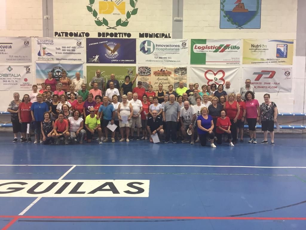 Comienza una nueva edición del curso de gerontogimnasia dirigido a los socios del Centro Municipal de la Tercera Edad