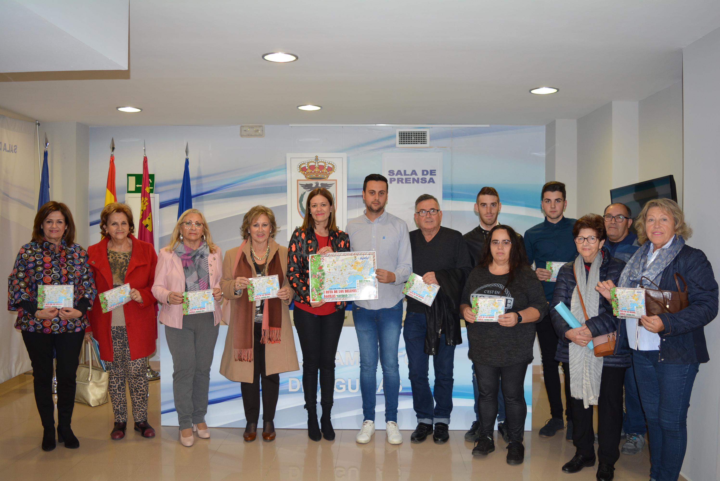 En marcha la I Ruta de Los Belenes de Águilas con un total de once participantes