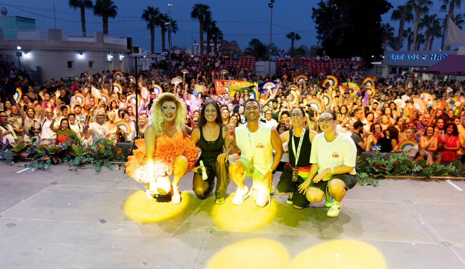 Águilas vuelve a llenar de orgullo, diversidad y reivindicación sus calles con la celebración del VI Pride