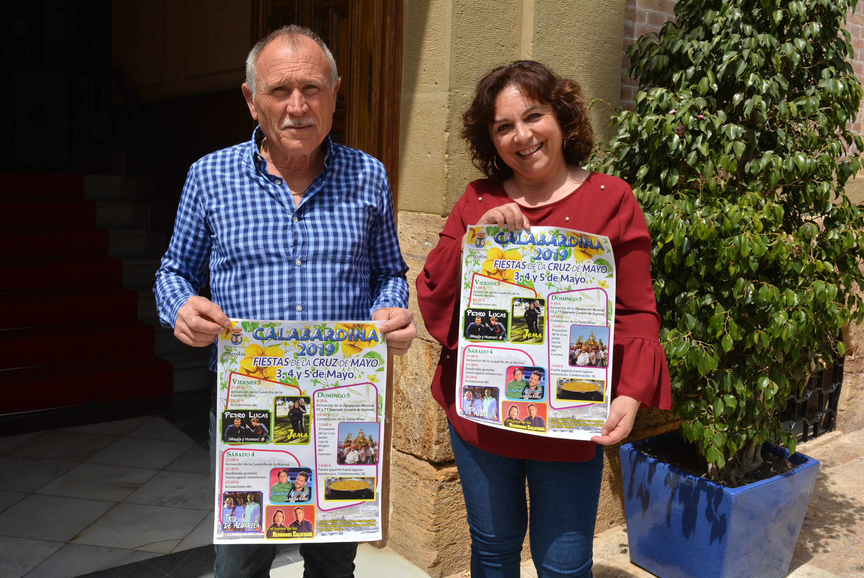 Calabardina se prepara para celebrar las fiestas de la Cruz de mayo
