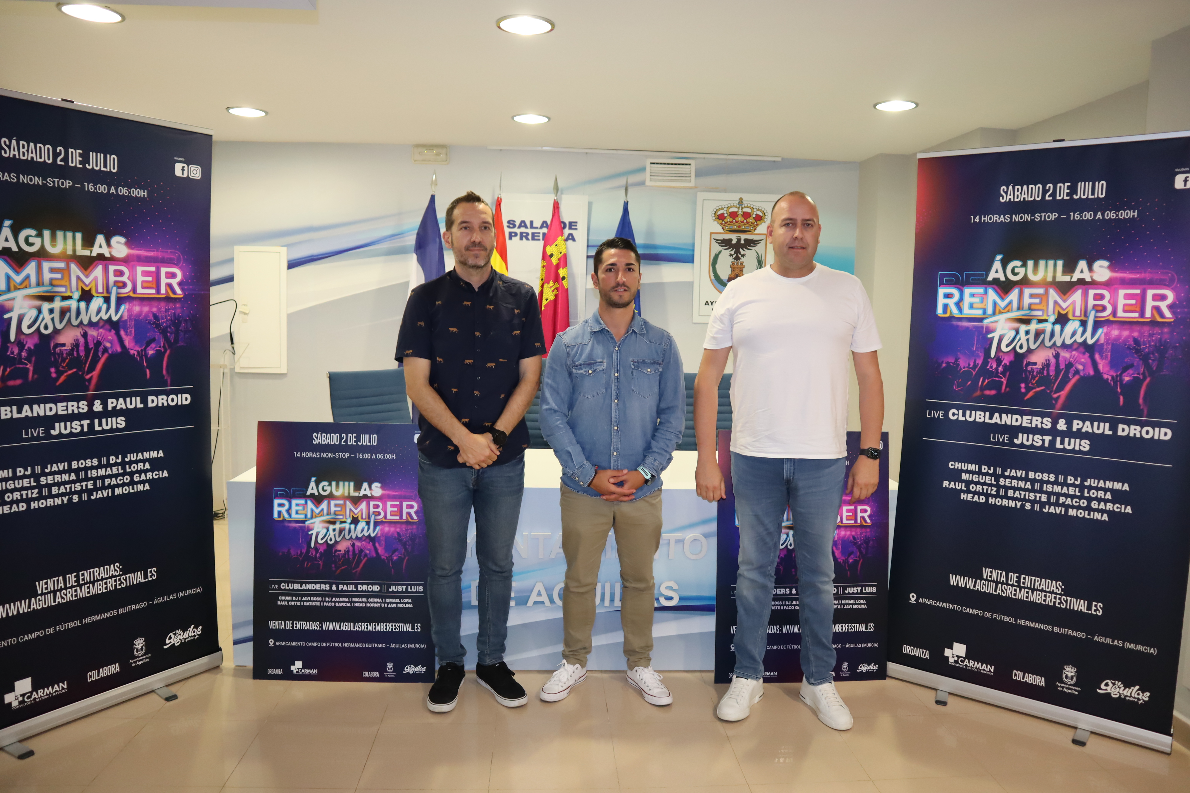 Águilas Remember Festival, que se celebrará el próximo 2 de julio, contará con los mejores DJs nacionales de música electrónica remember 