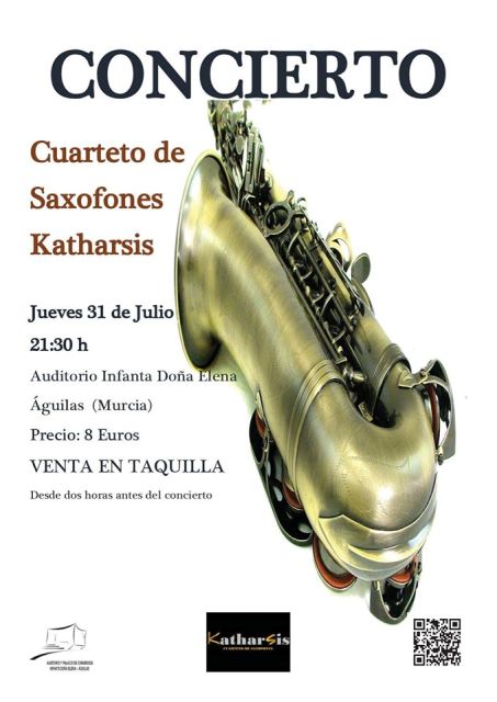 Las concejalías de Cultura y Festejos de Águilas despiden el mes de julio con música  