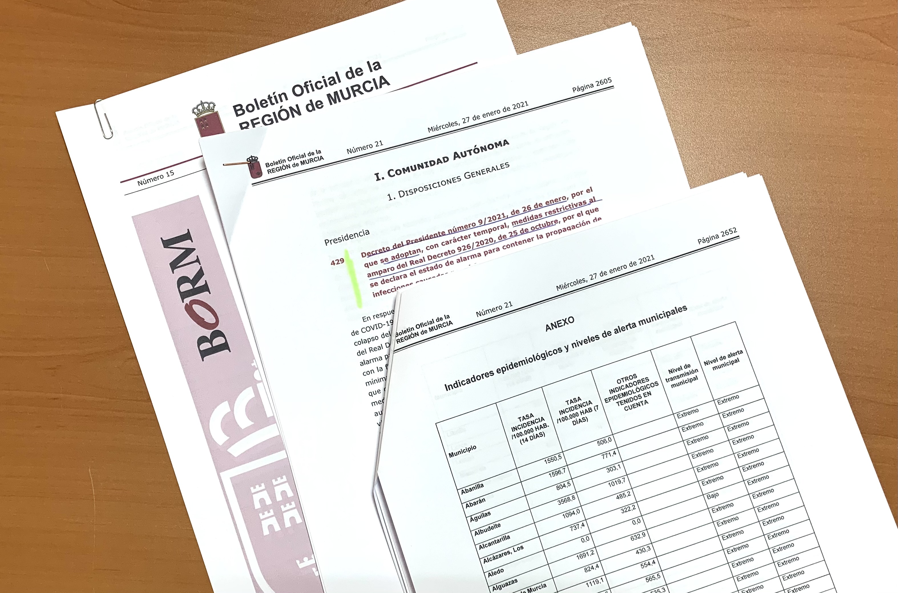 La Región vuelve a imponer nuevas restricciones para frenar la Pandemia