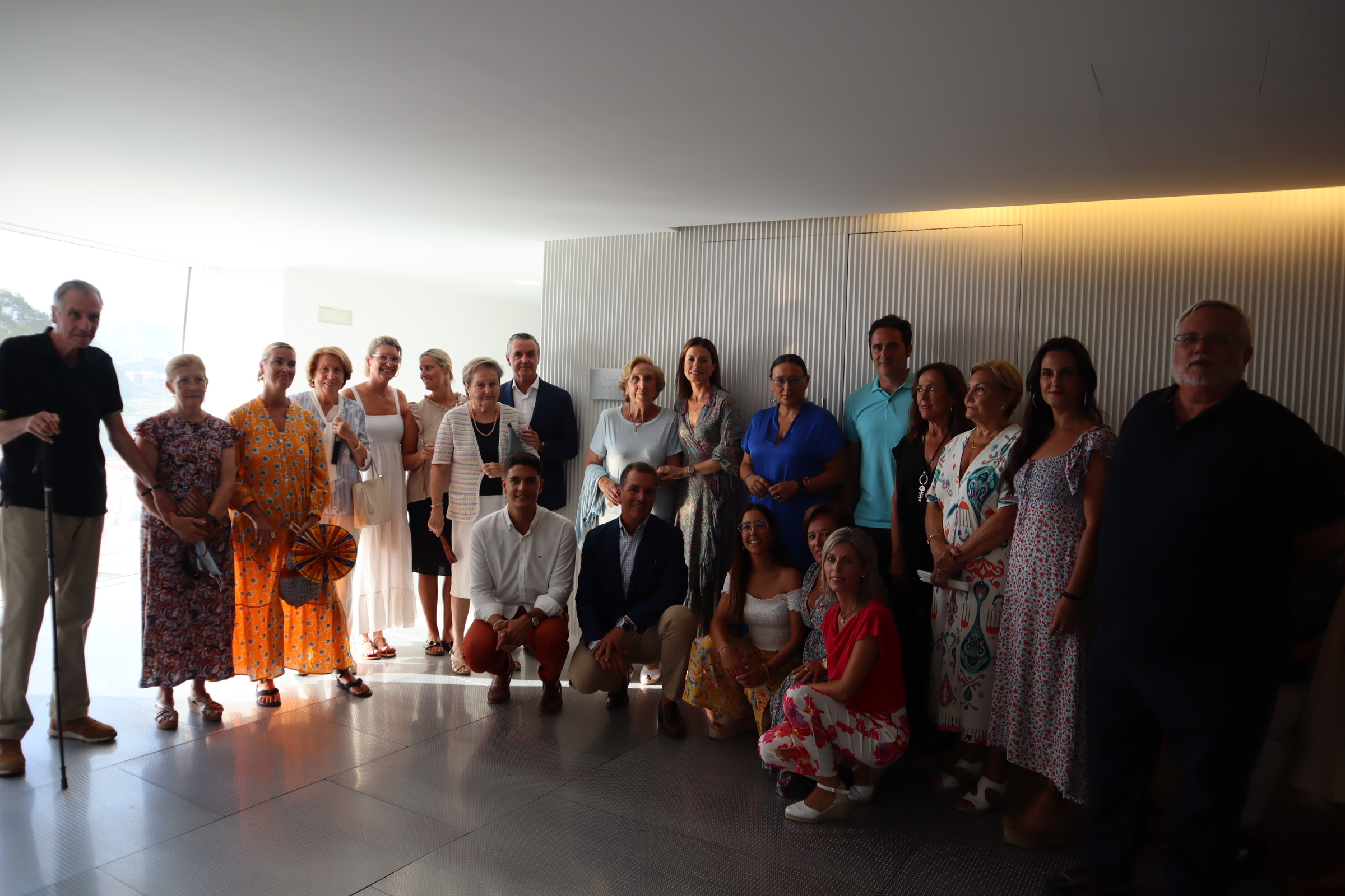 La sala roja del Auditorio recibe el nombre de Julio Castelo Matrán