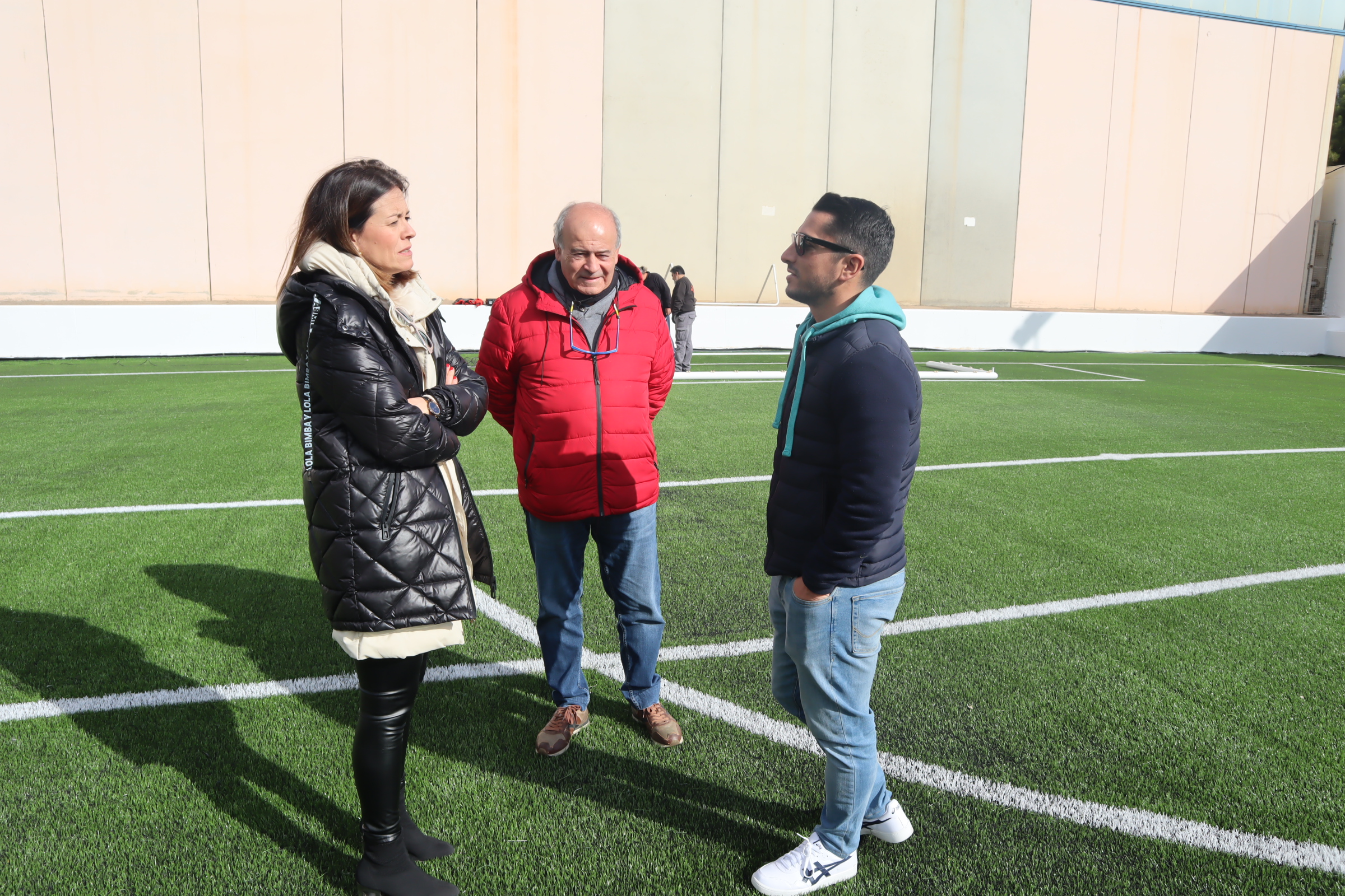 “El Capi” vuelve a abrir hoy sus puertas tras la sustitución del césped artificial y la creación de una zona de calentamientos