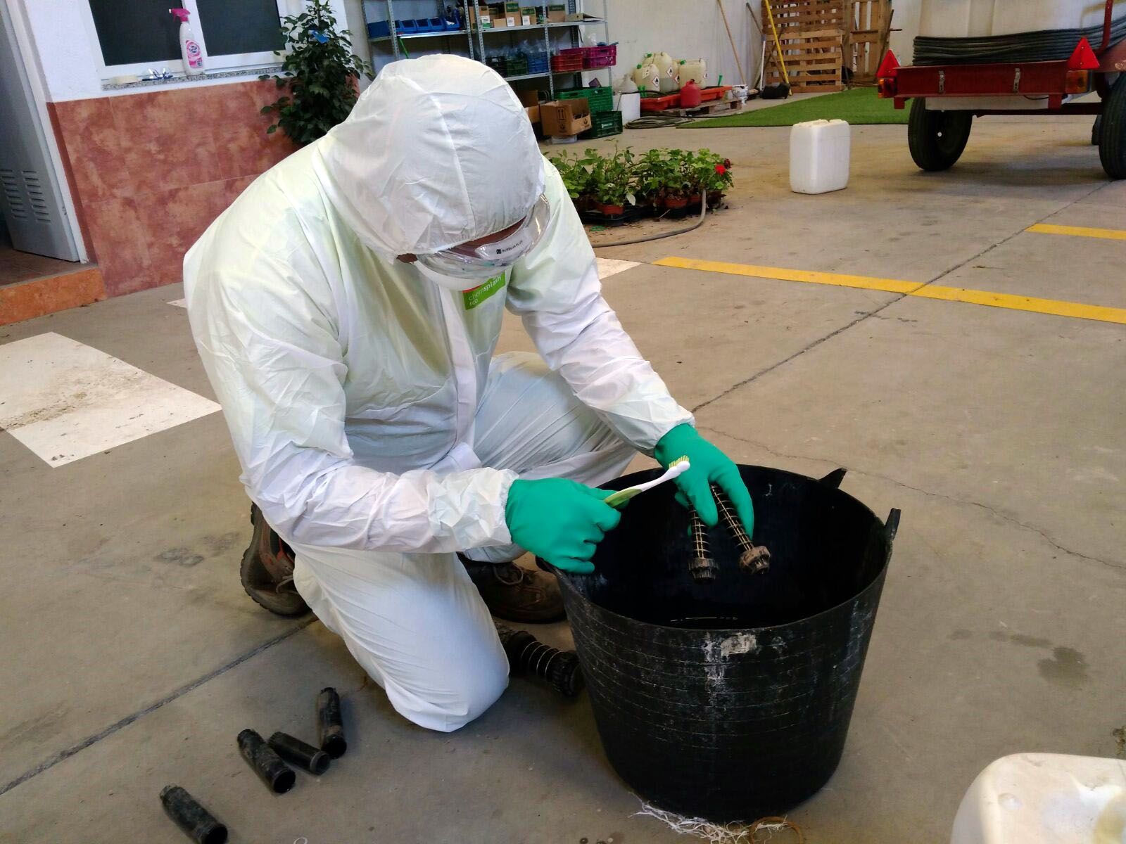 El Ayuntamiento lleva a cabo un estricto control de la red de riego para prevenir cualquier posible bacteria como la legionella