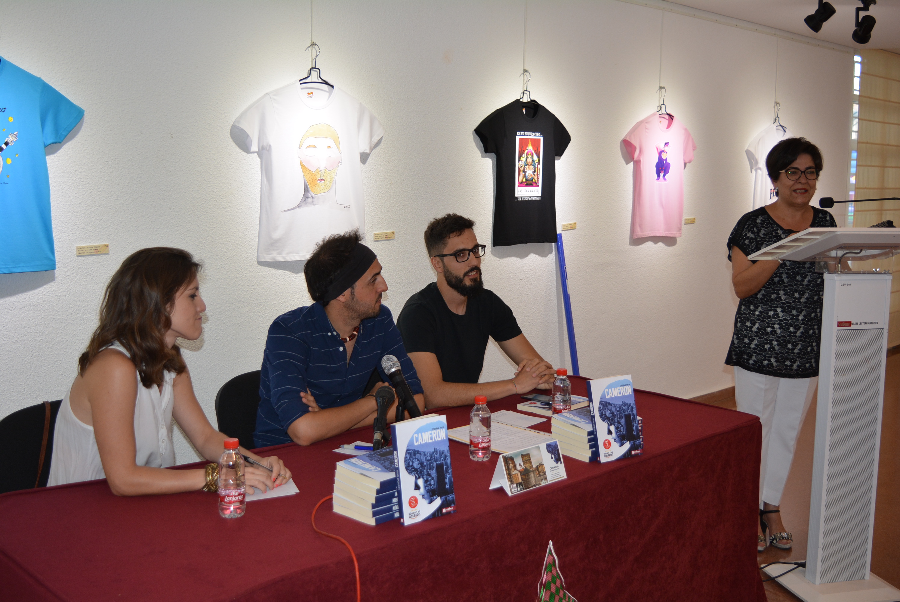 Cristóbal Terrer presenta en Águilas su primera novela