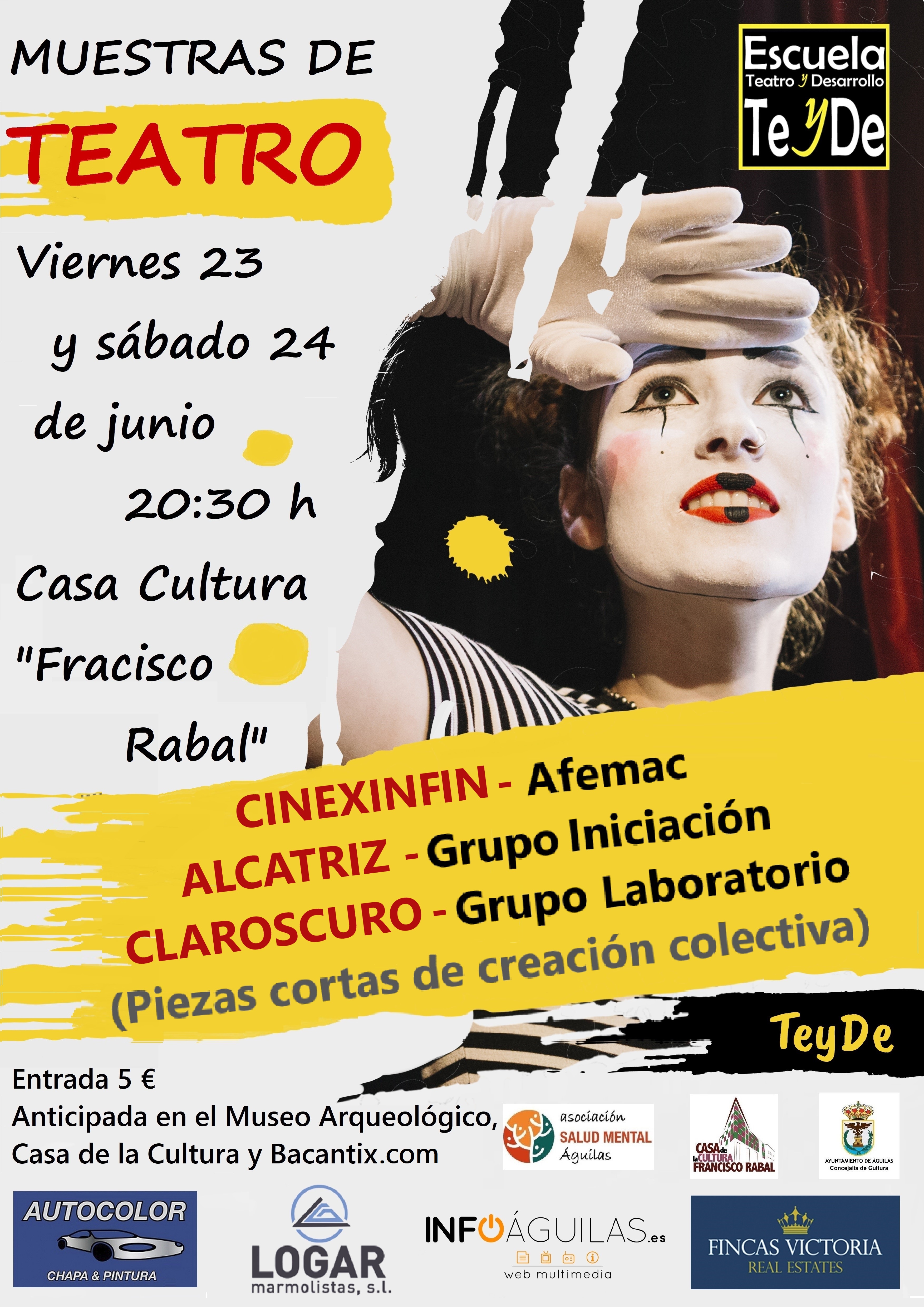 Programación de actos de este fin de semana