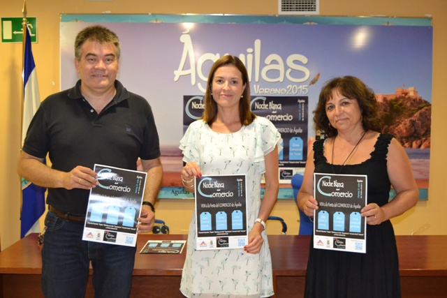 Águilas celebrará el viernes la Noche Blanca del Comercio