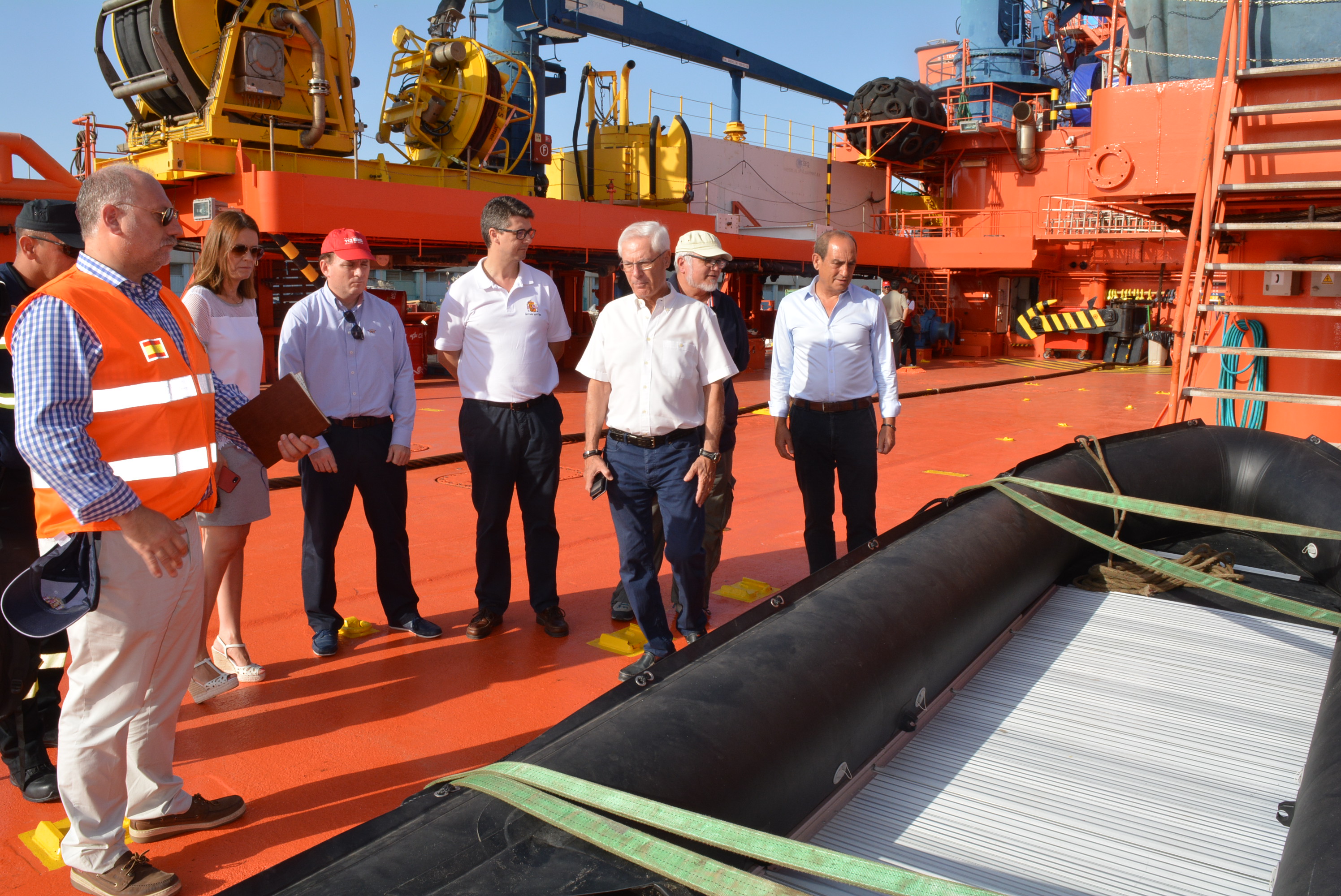 Cruz Roja y Salvamento Marítimo participan en un simulacro en Águilas