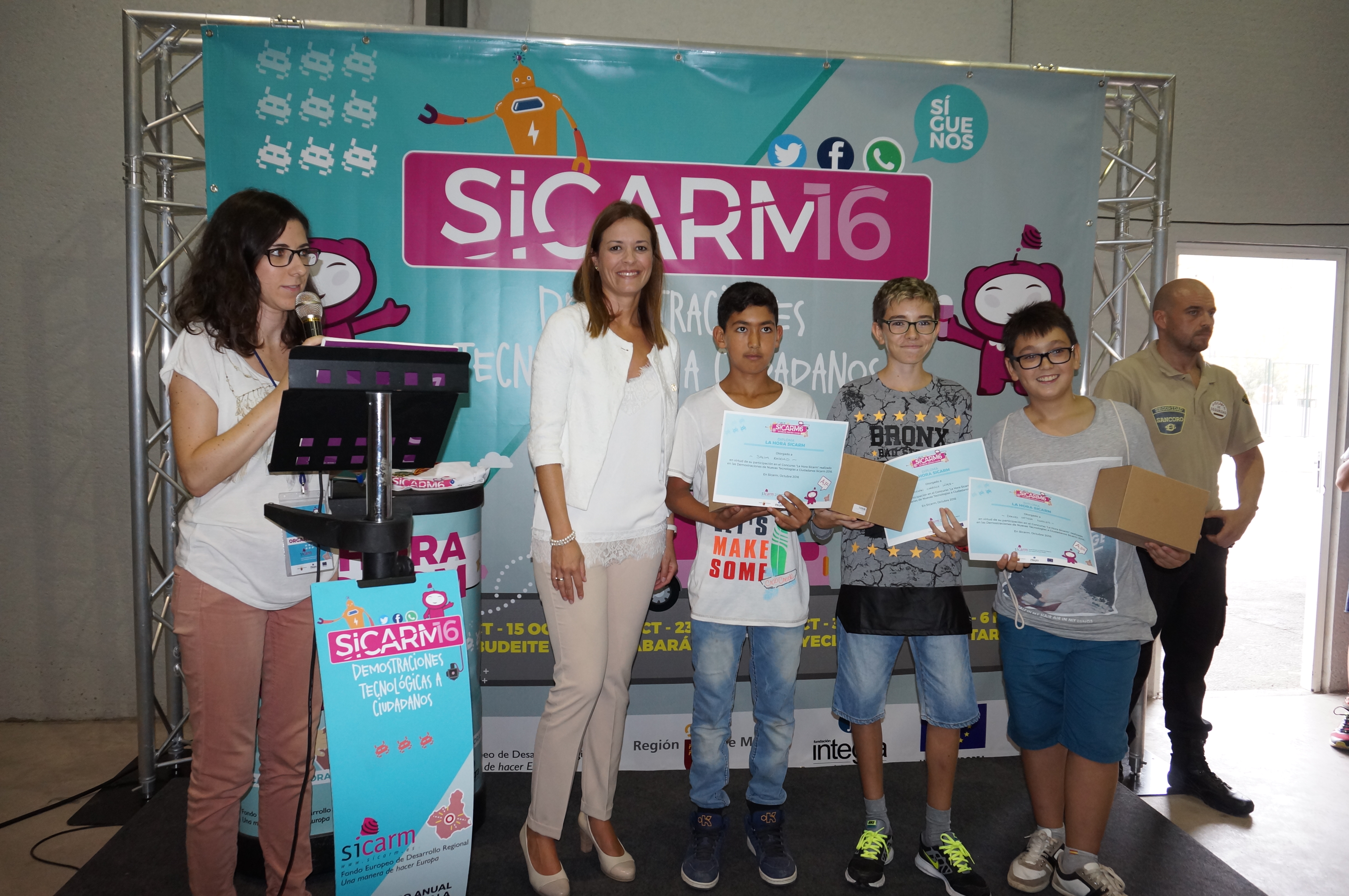 La XVI edición del Foro Anual Sociedad de la Información, SICARM 2016, se despide de Águilas tras un éxito arrollador de visitantes