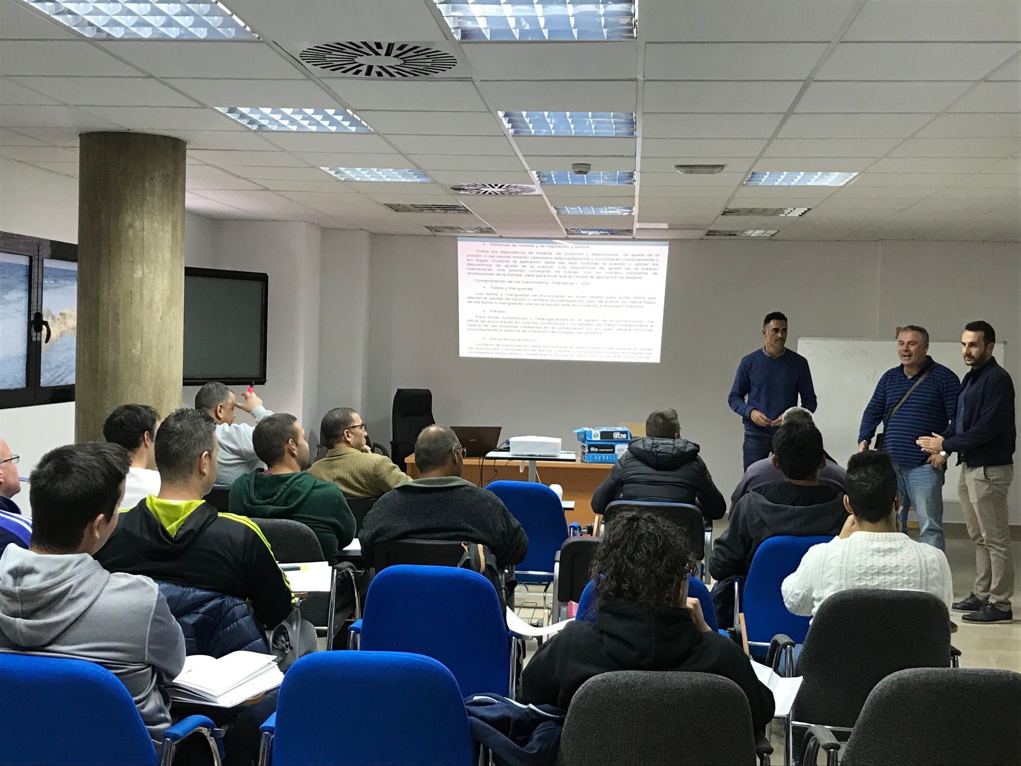 Comienza una nueva edición del curso de capacitación para tratamientos con productos fitosanitarios