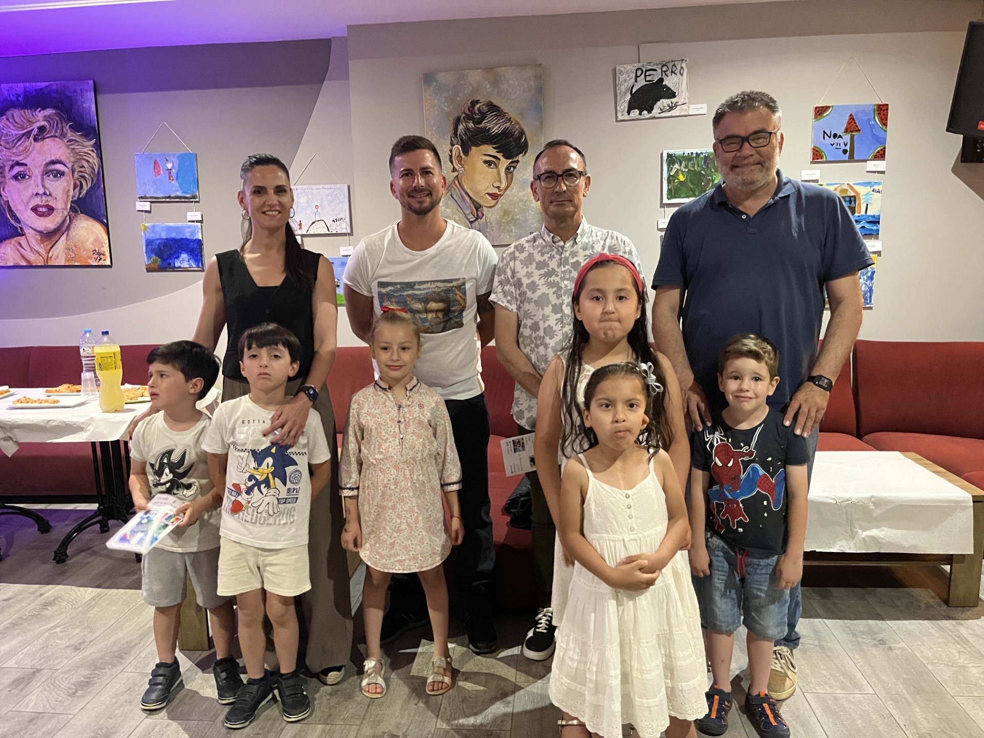 “Pintamos en libertad”, una exposición de los alumnos de Pedro Juan Rabal 