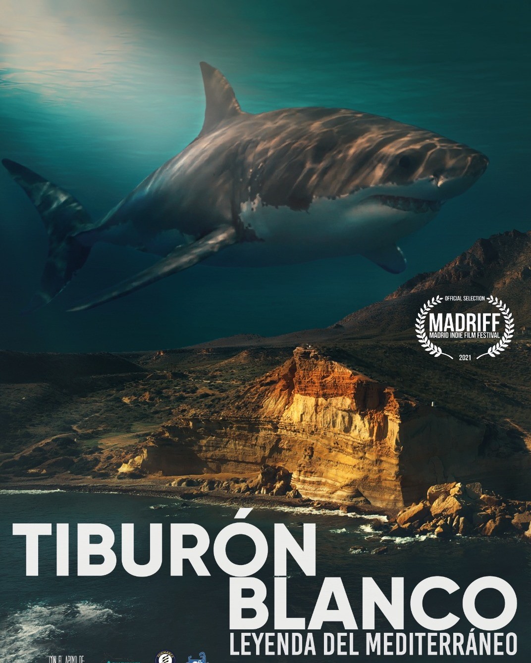 El documental “Tiburón blanco”, de la productora aguileña School of sharks, seleccionado en diversos festivales internacionales