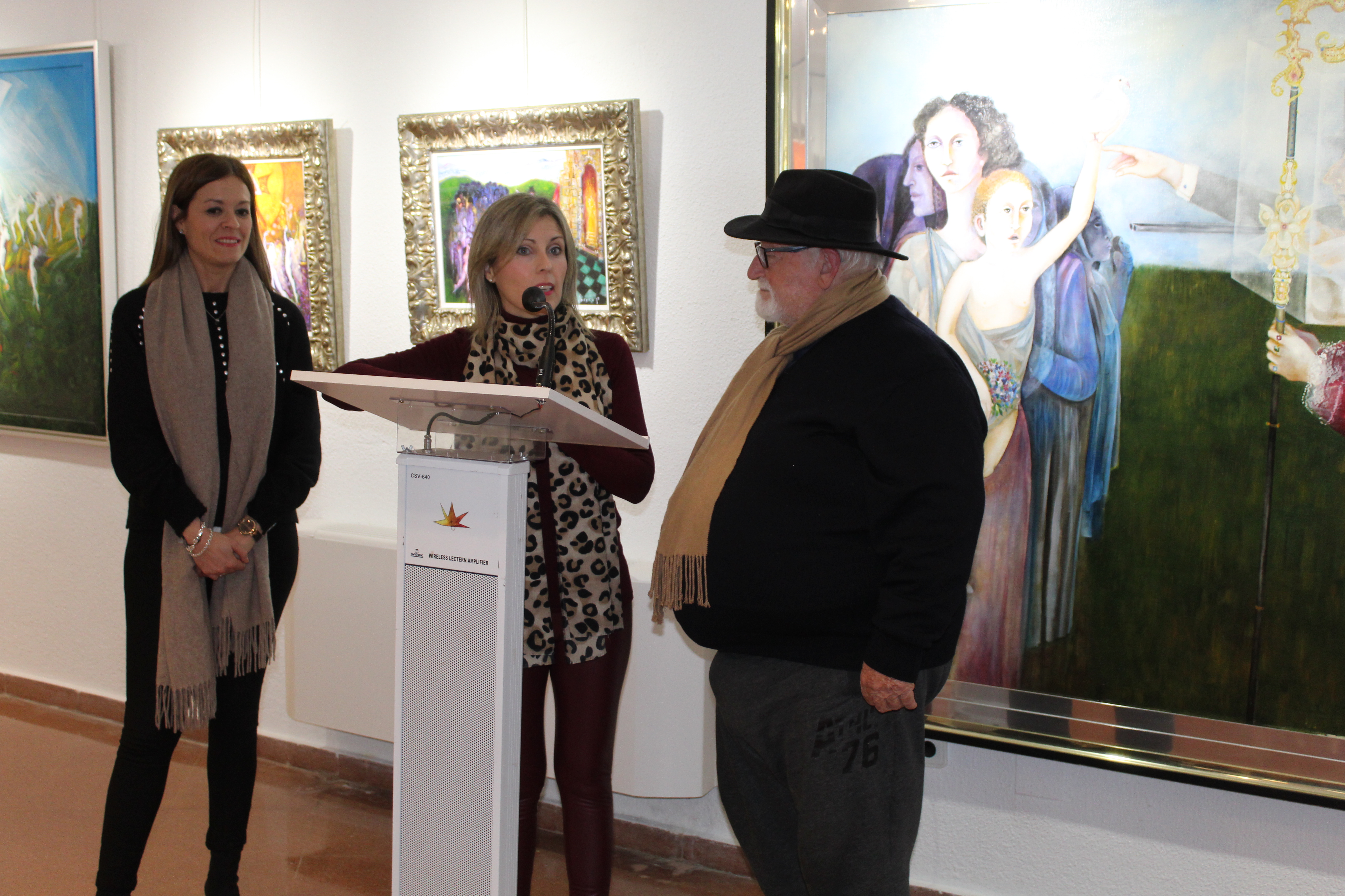 Coronado expone en Águilas “Domador de mitos” hasta el próximo 30 de enero 