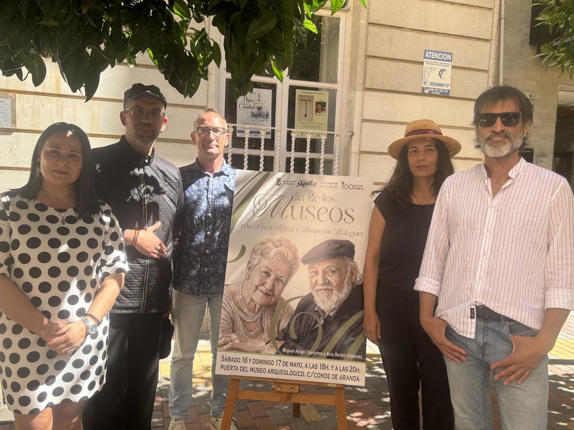 Águilas celebra el Día de los Museos con Paco Rabal y Asunción Balaguer