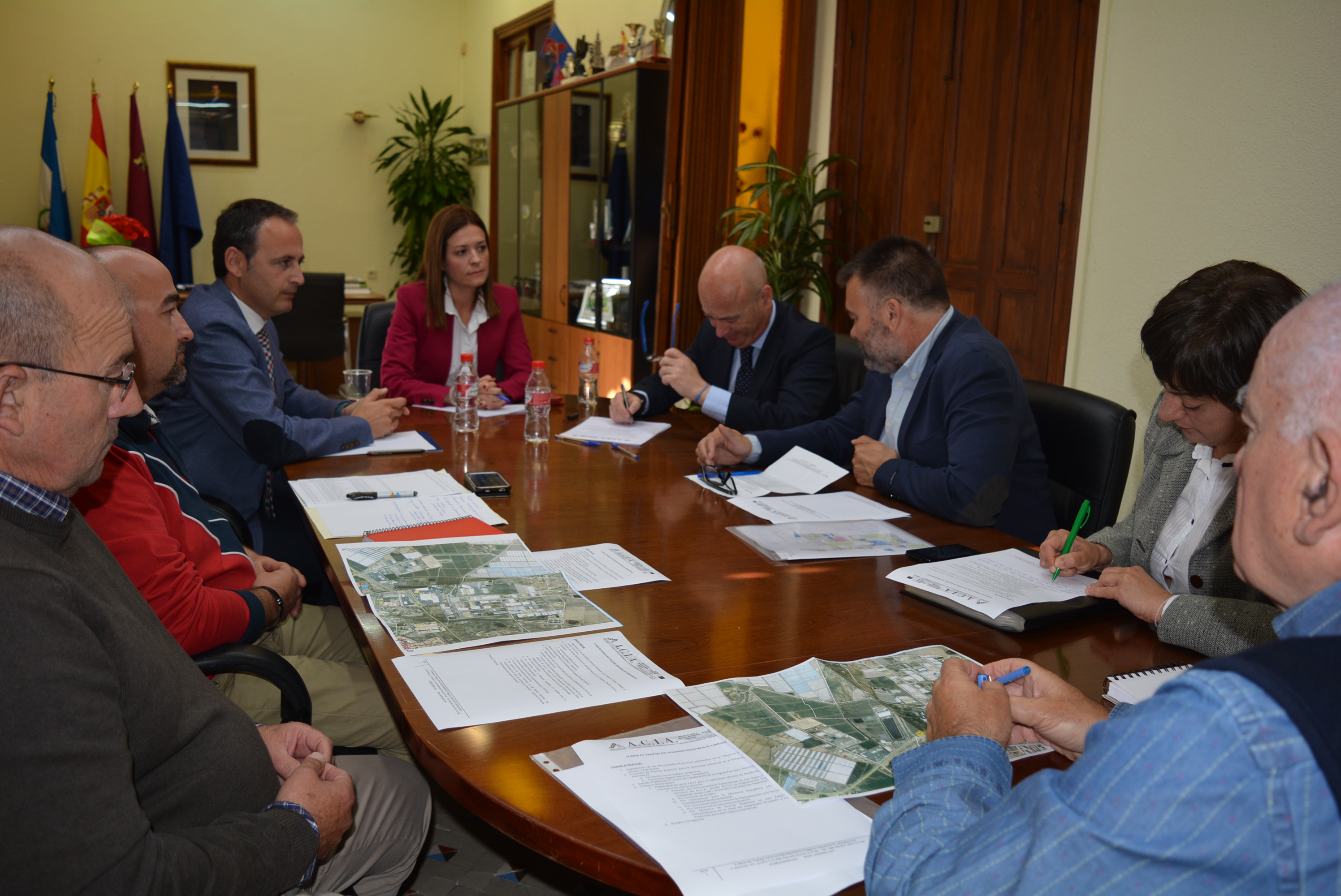 La Mesa de Trabajo del Polígono acuerda importantes mejoras para la zona industrial