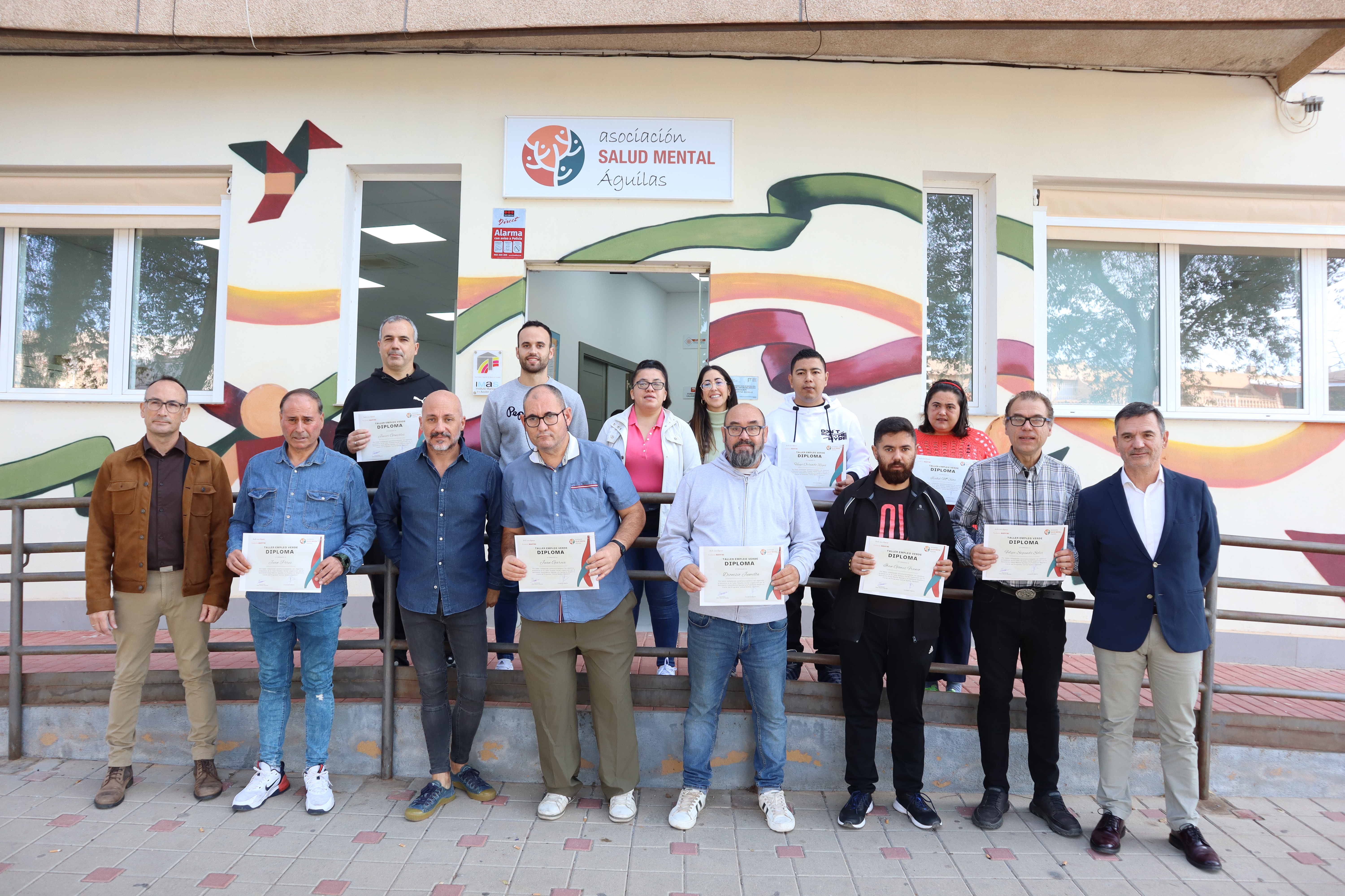 El Ayuntamiento de Águilas, Fundación Mapfre y la Asociación de Salud Mental de Águilas promueven la formación para el empleo verde de personas con problemas de salud mental