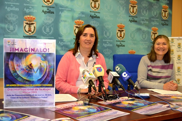 Águilas se suma a la conmemoración del Día Internacional de la Mujer reclamando igualdad 