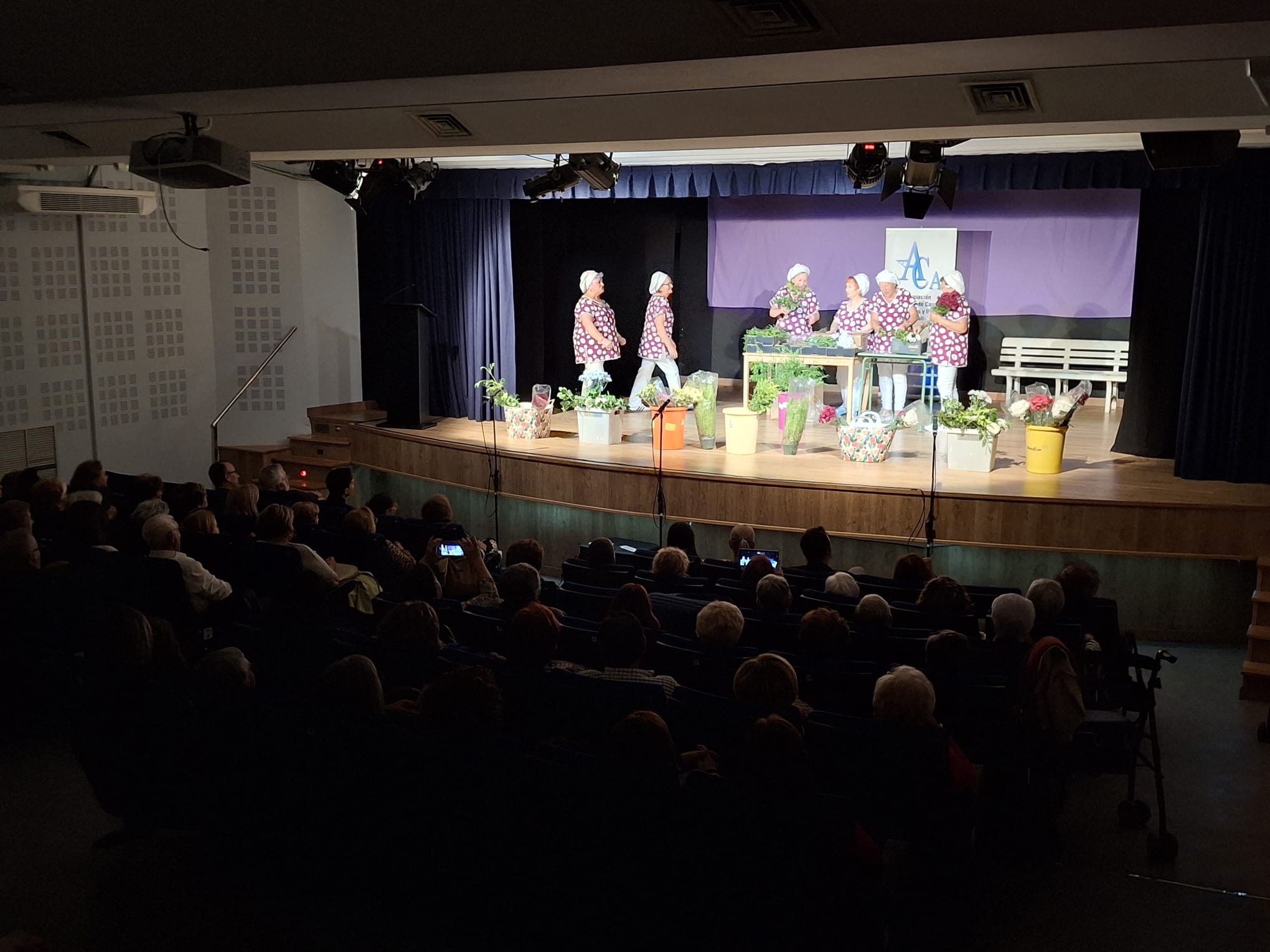 La Asociación de Amas de Casa lleva a escena “La despedida”