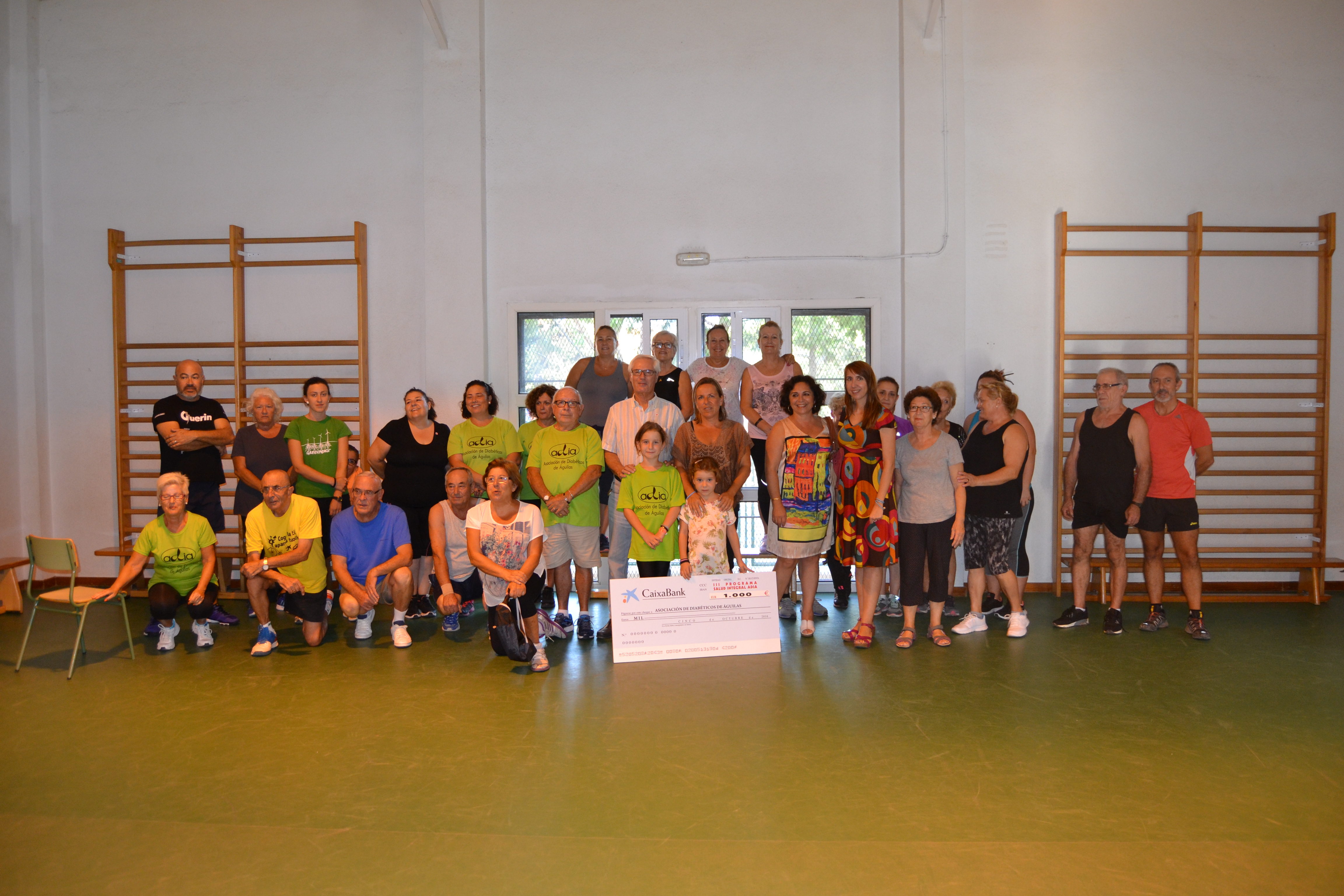 La Asociación de Diabéticos se pone en forma