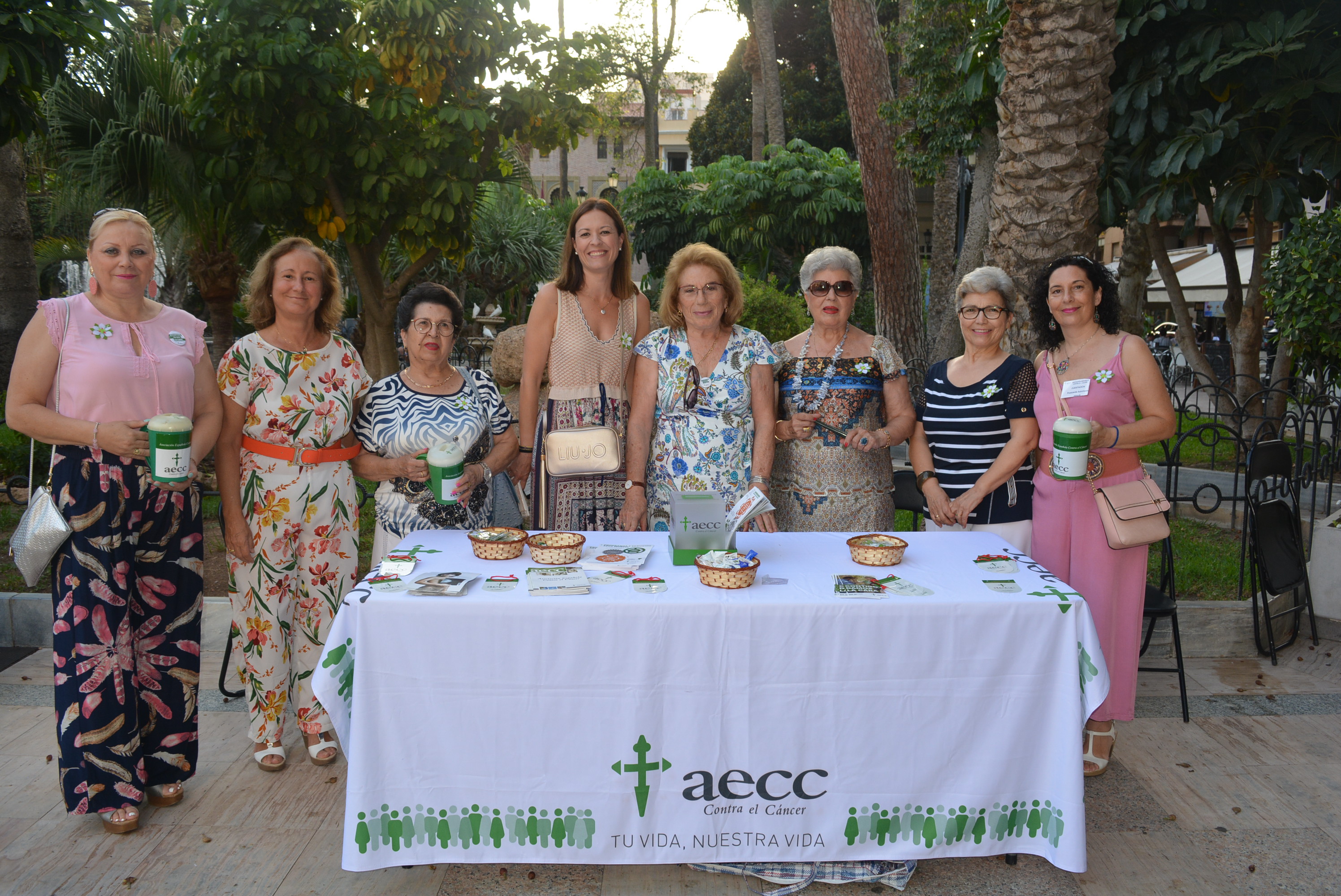Tradicional cuestación de verano de la AECC